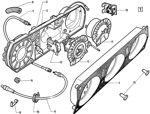 Instrument panel, page 86 — 604 Parts Catalog — Vol. 2
