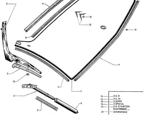 Boot door, page 237 — 604 Parts Catalog — Vol. 2