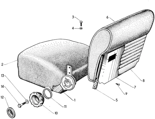 Front seats - PA, page 292 — 604 Parts Catalog — Vol. 2