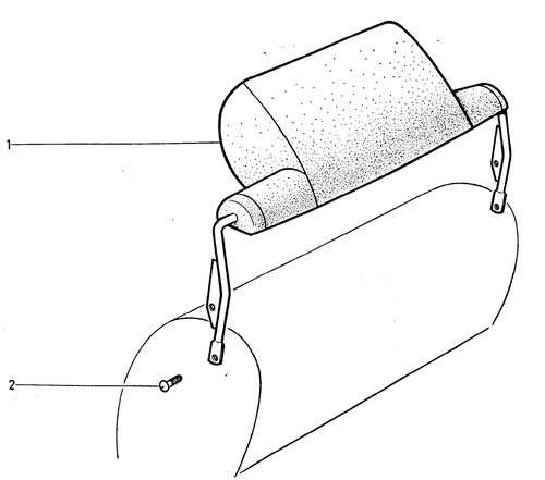 Headrests (USA), page 298 — 604 Parts Catalog — Vol. 2
