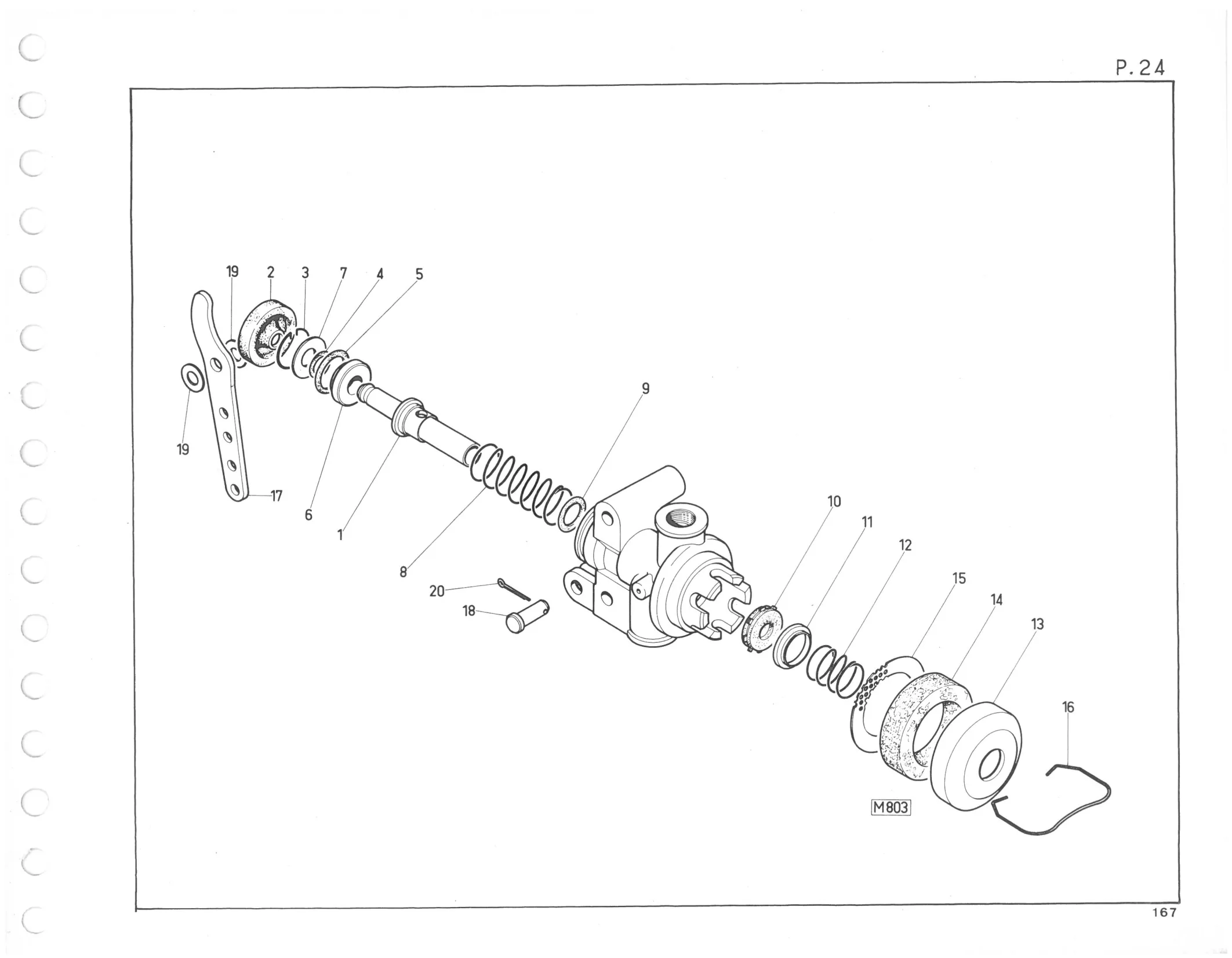 Planche 16: Detail Valve De Freinage De Secours Ndpt, page 164 of 545 — 350-450-480-490-530 Diesel Spare Parts Catalogue, Tome I