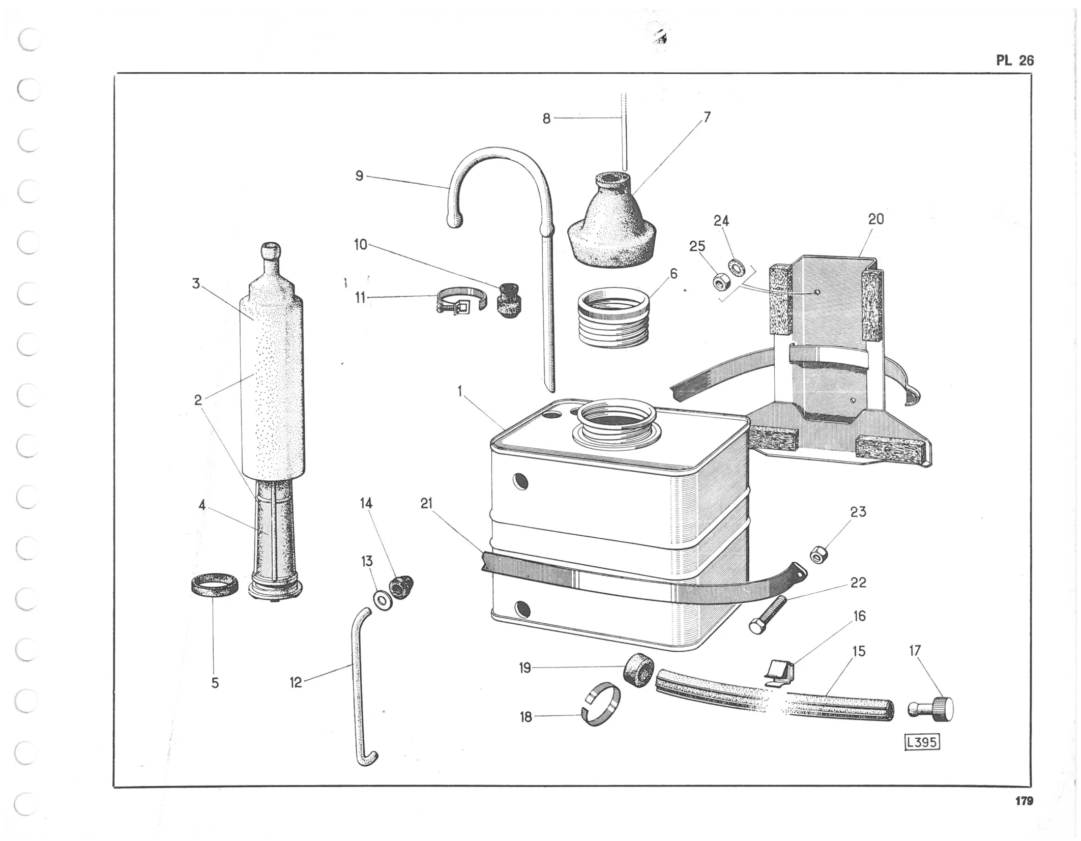 Planche 18: Reservoir D’Alimentation Hydraulique Et, page 172 of 545 — 350-450-480-490-530 Diesel Spare Parts Catalogue, Tome I