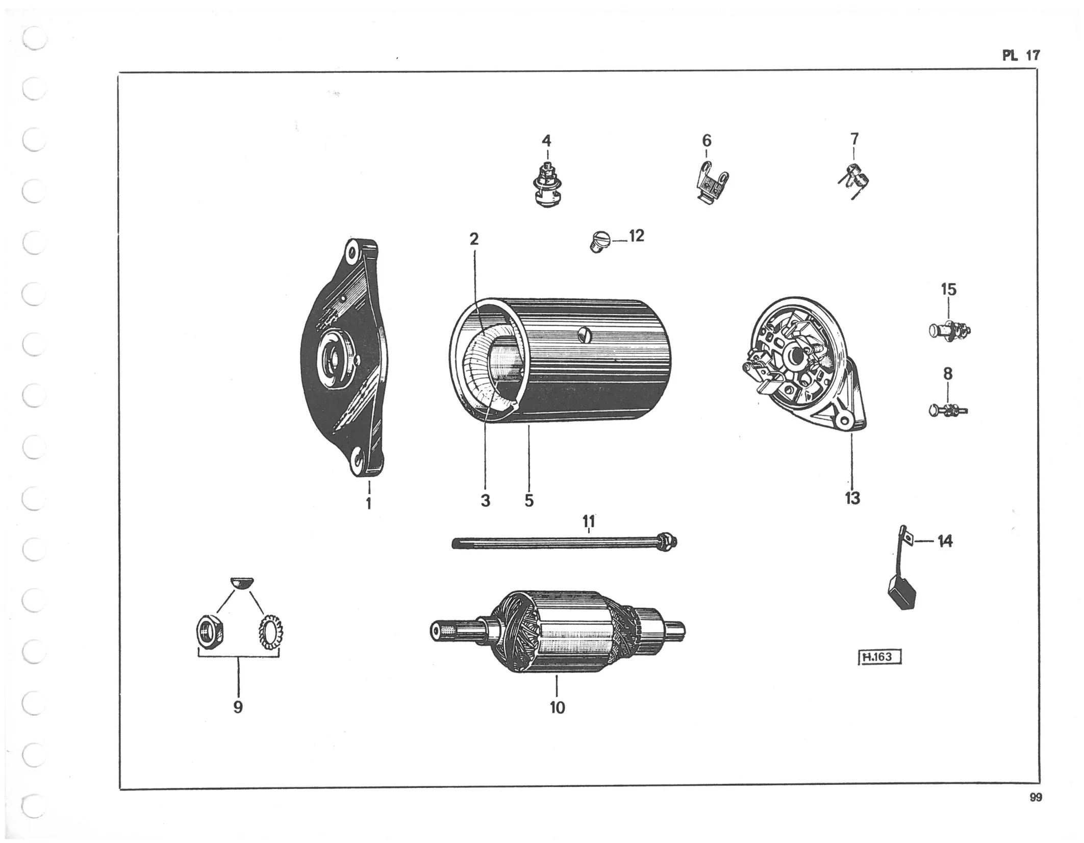 Planche 10: Filtre A Huile, page 437 of 545 — 350-450-480-490-530 Diesel Spare Parts Catalogue, Tome I
