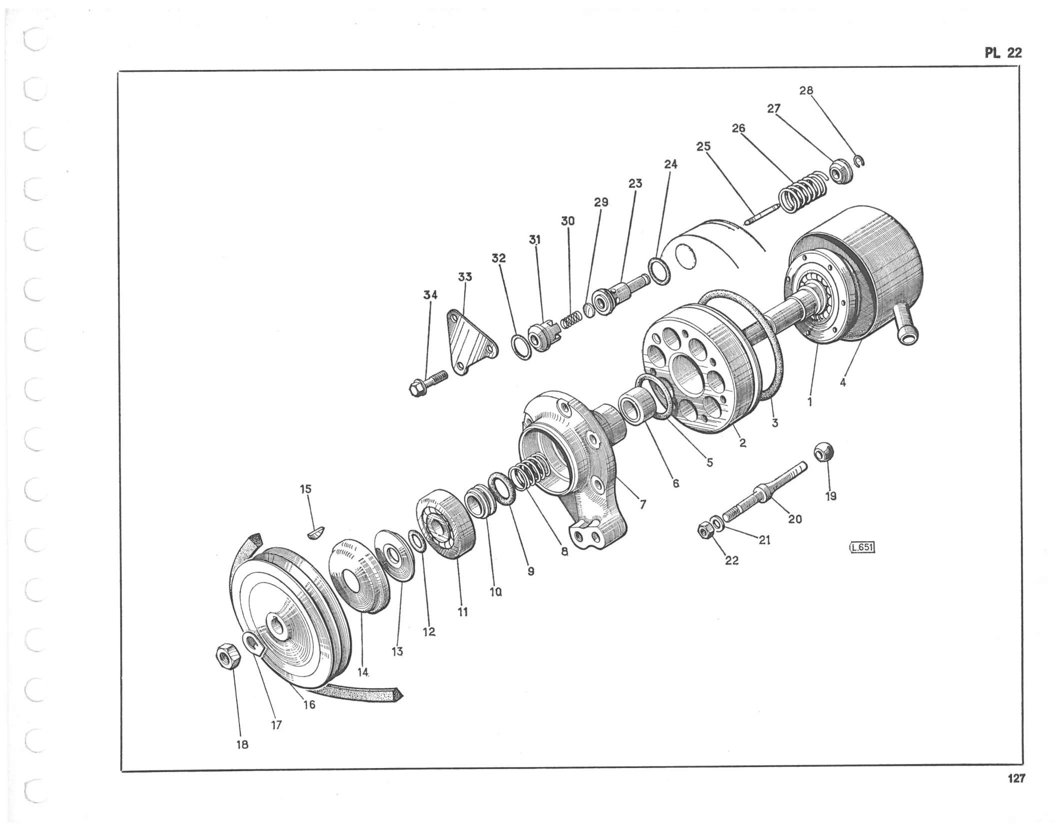 Planche 20: Pompe Haute Pression, page 460 of 545 — 350-450-480-490-530 Diesel Spare Parts Catalogue, Tome I