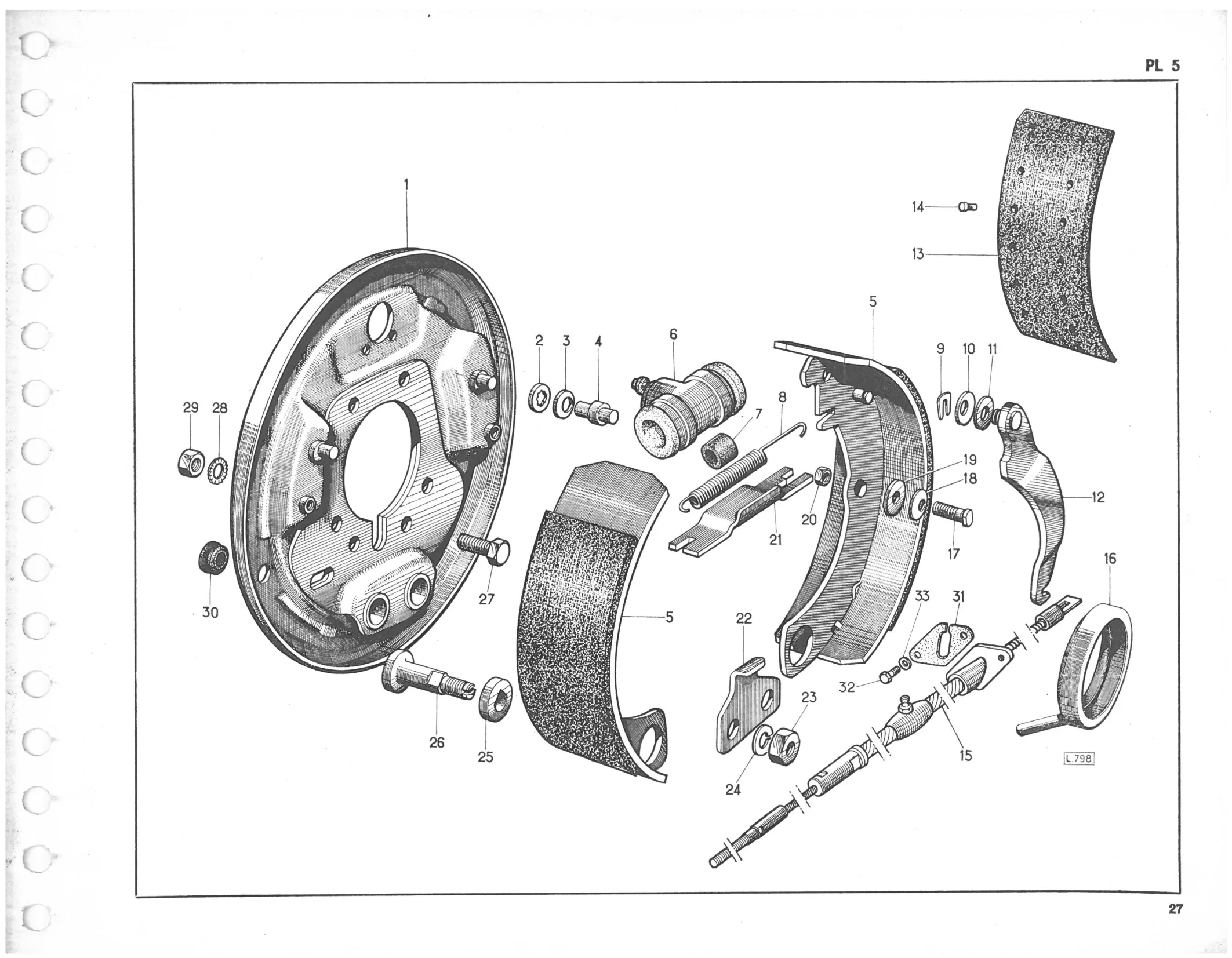 Planche 2: Moyeux Tambour Et Arbre De Roue, page 542 of 545 — 350-450-480-490-530 Diesel Spare Parts Catalogue, Tome I