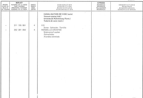 Planche 13: Canalisation Reserve De Pression, page 160 — 350-450-480-490-530 Diesel Spare Parts Catalogue, Tome I