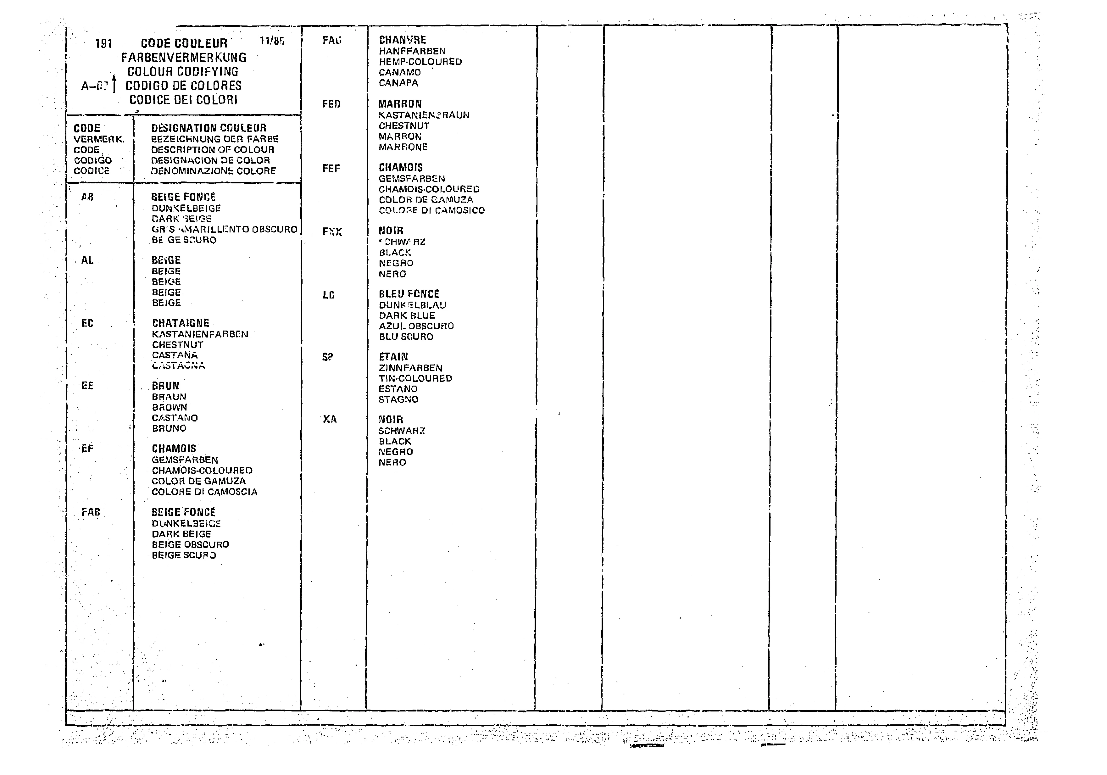 Listings, page 7 of 966 — CX Parts Catalogue — 1974–1979