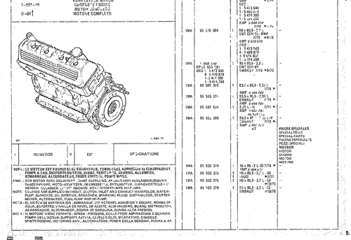 Complete Engine, page 34 — CX Parts Catalogue — 1974–1979