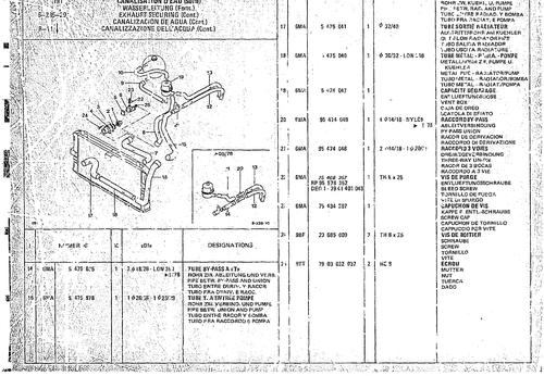 Exhaust Securing, page 619 — CX Parts Catalogue — 1974–1979