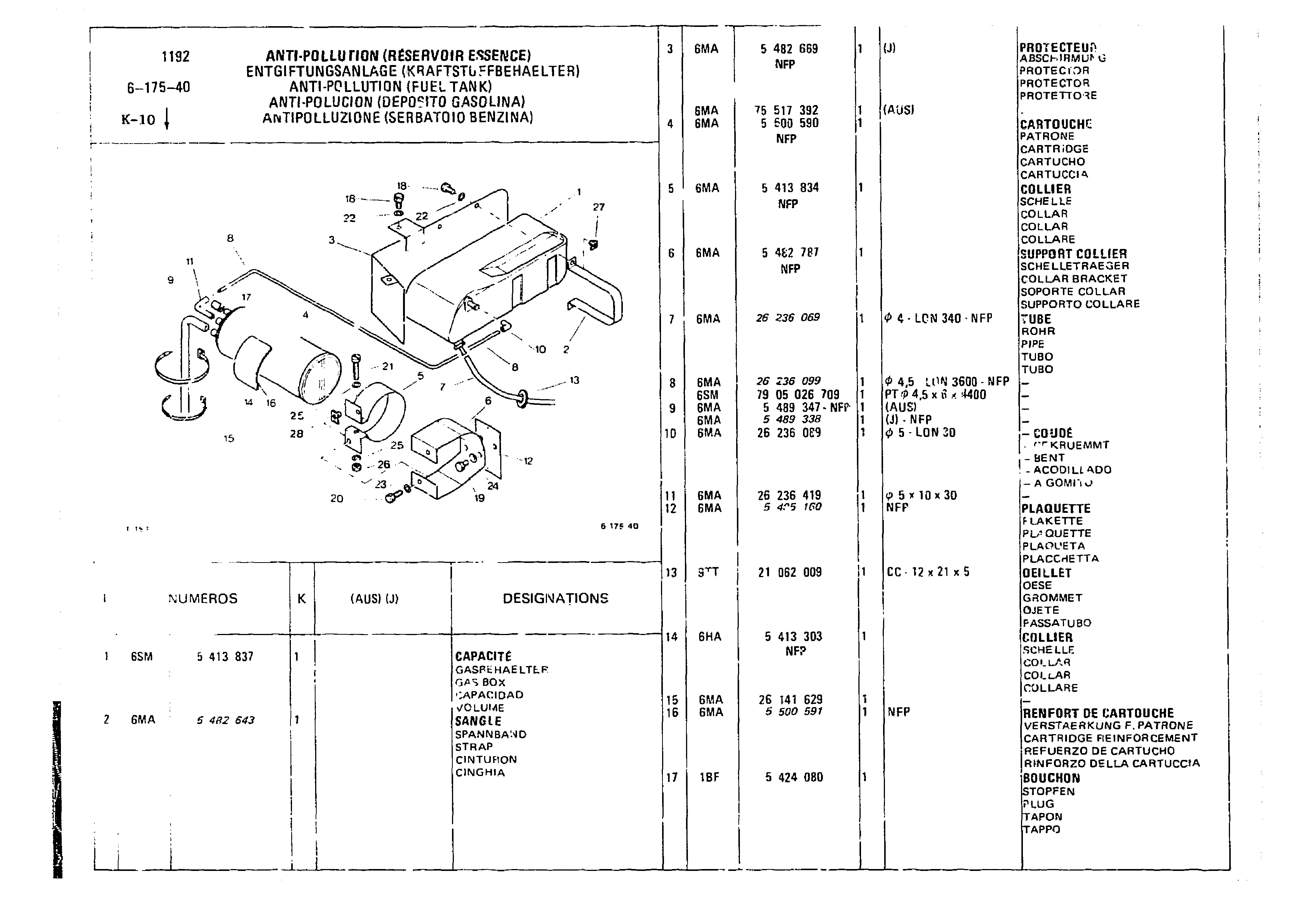 Anti-Pollution, page 537 of 860 — CX Parts Catalogue — 1979–1981