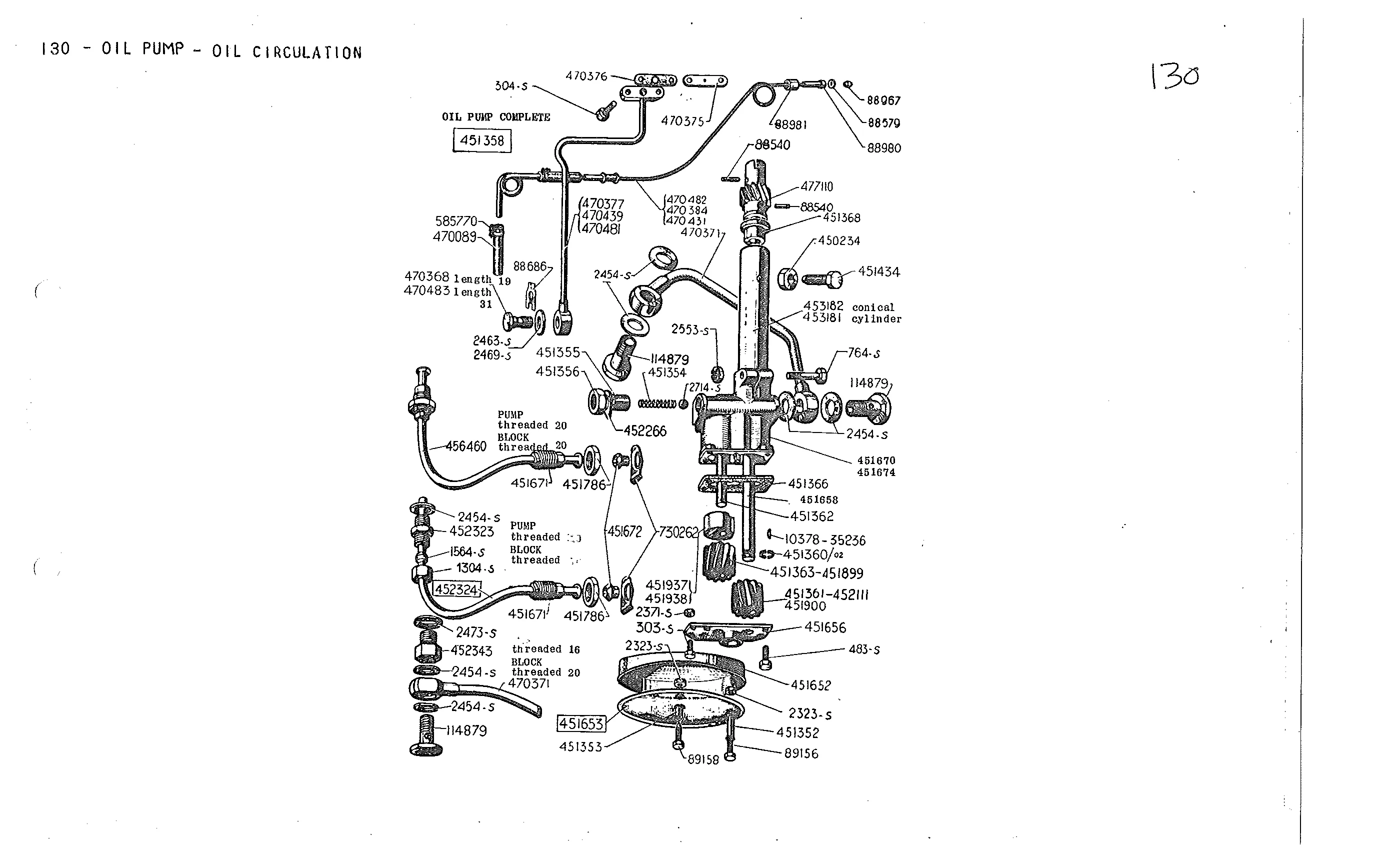 Oil pump, piping ->12/38, page 29 of 226 — Front Wheel Drive 7 & 11 Parts Catalogue