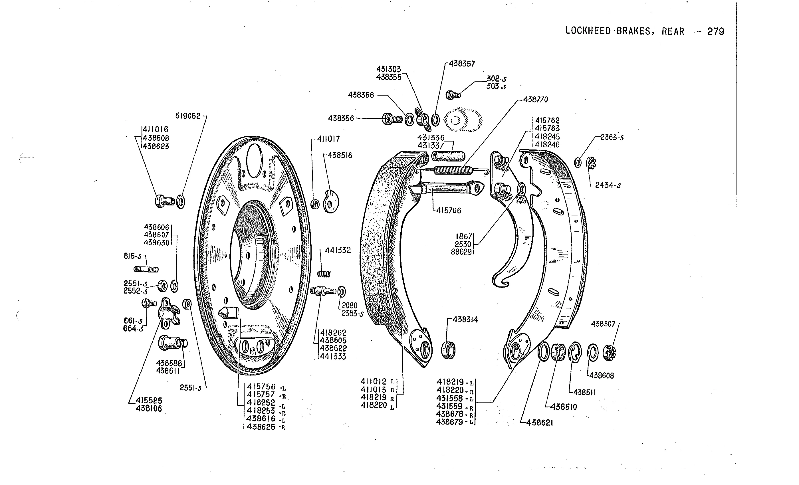 Lockheed r. brakes 11/36->, page 122 of 226 — Front Wheel Drive 7 & 11 Parts Catalogue