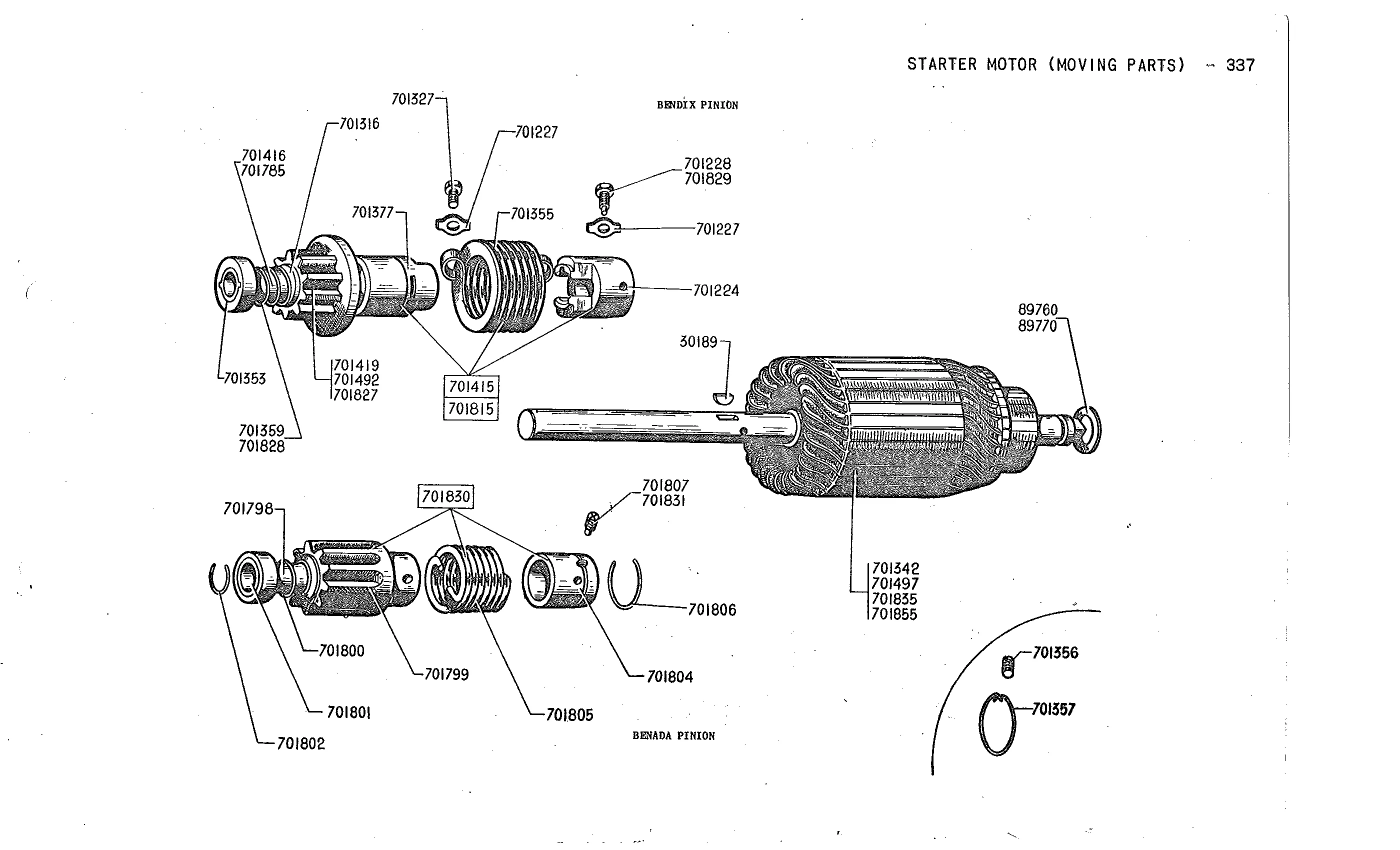 Moving parts, page 155 of 226 — Front Wheel Drive 7 & 11 Parts Catalogue