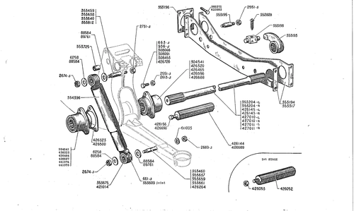 Spice s/absorbers, torsion bars, page 78 — Front Wheel Drive 7 & 11 Parts Catalogue