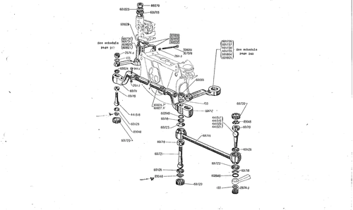 Steering side rods, page 93 — Front Wheel Drive 7 & 11 Parts Catalogue