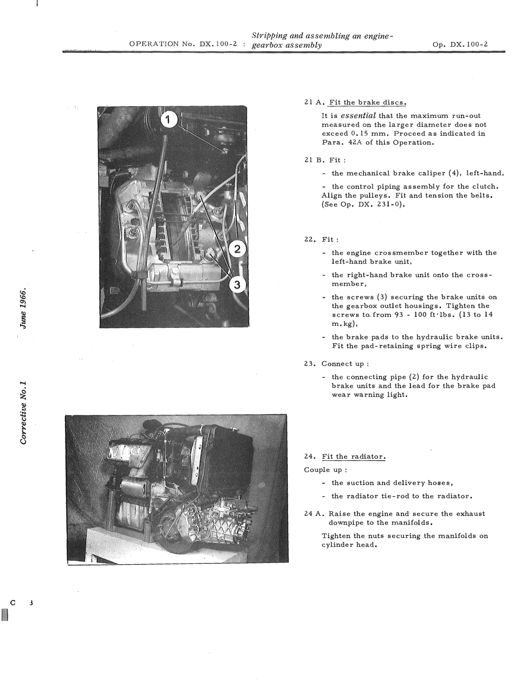 gearbox assembly, page 44 of 750 — DS21 & DS21M / DS19A & DS19MA Repair Manual