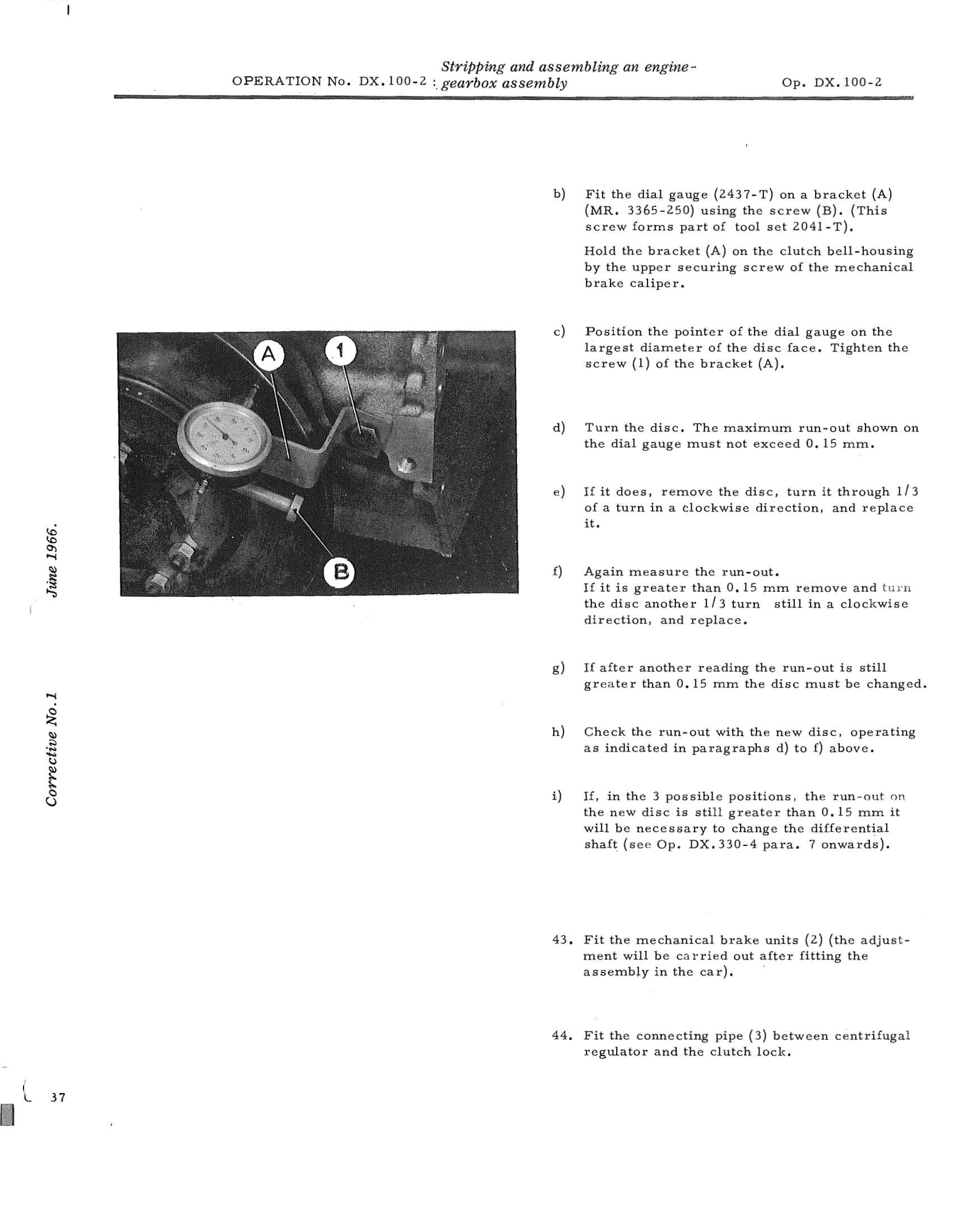 gearbox assembly, page 48 of 750 — DS21 & DS21M / DS19A & DS19MA Repair Manual