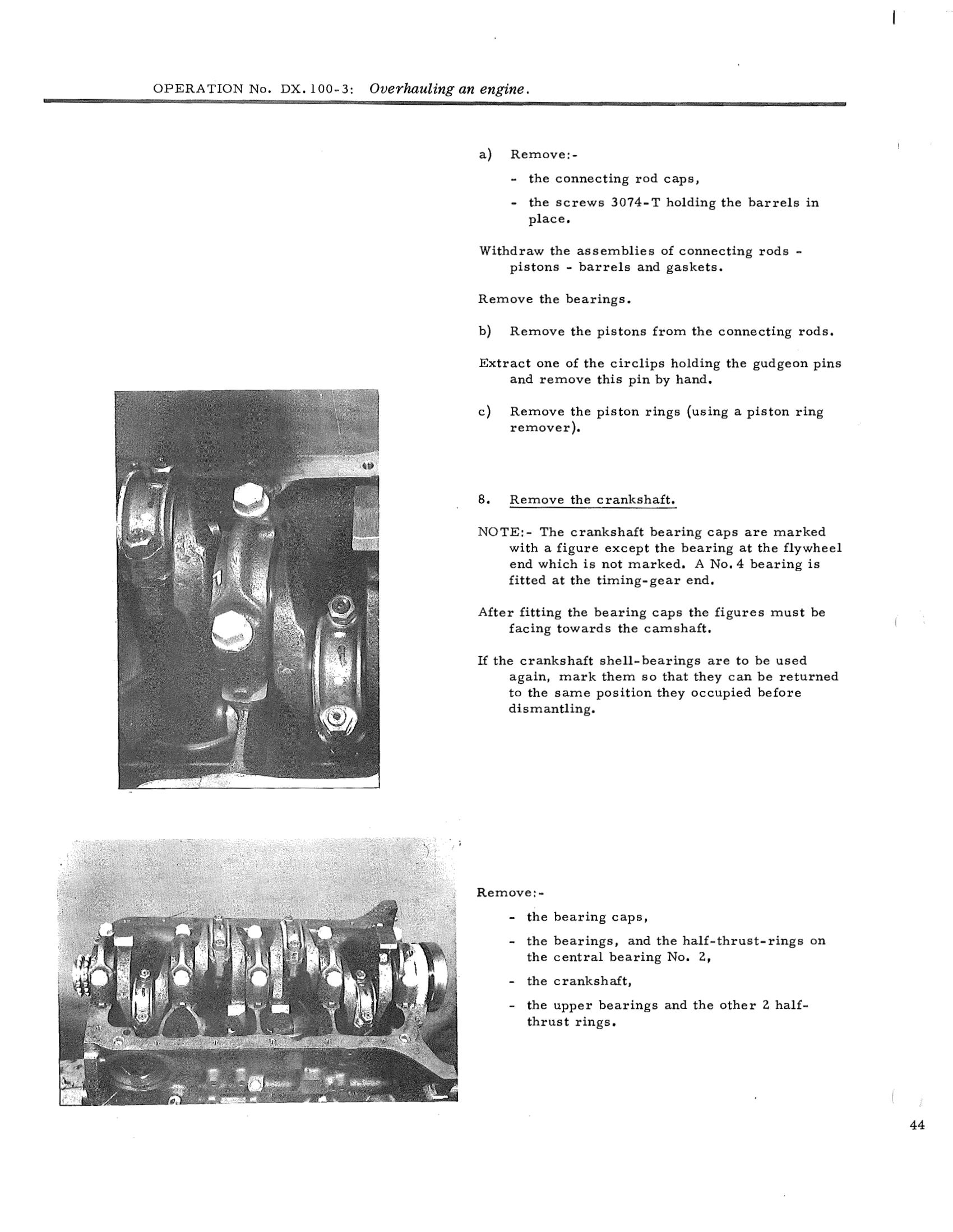 Overhauling an engine, page 53 of 750 — DS21 & DS21M / DS19A & DS19MA Repair Manual