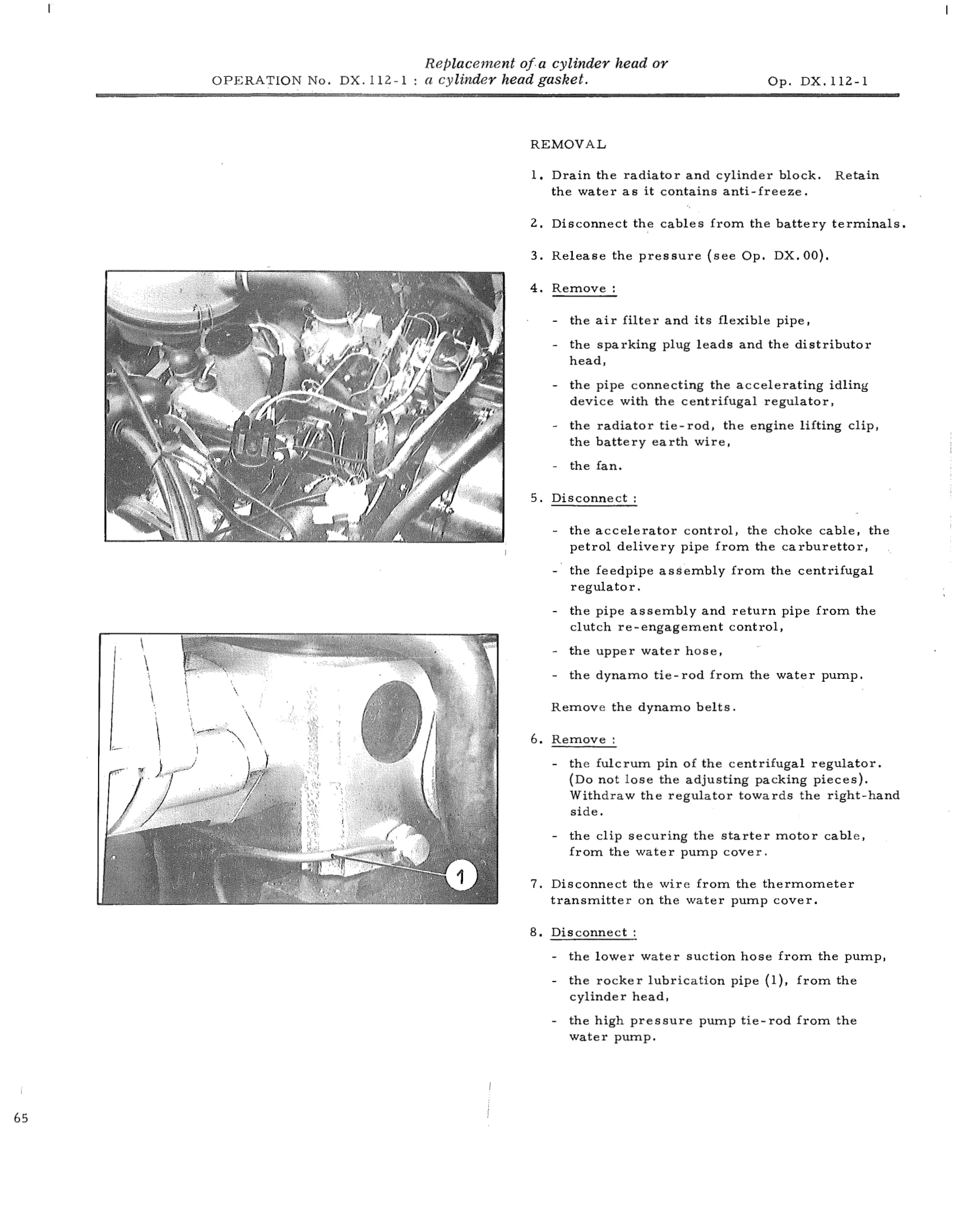 a cylinder head gasket, page 70 of 750 — DS21 & DS21M / DS19A & DS19MA Repair Manual