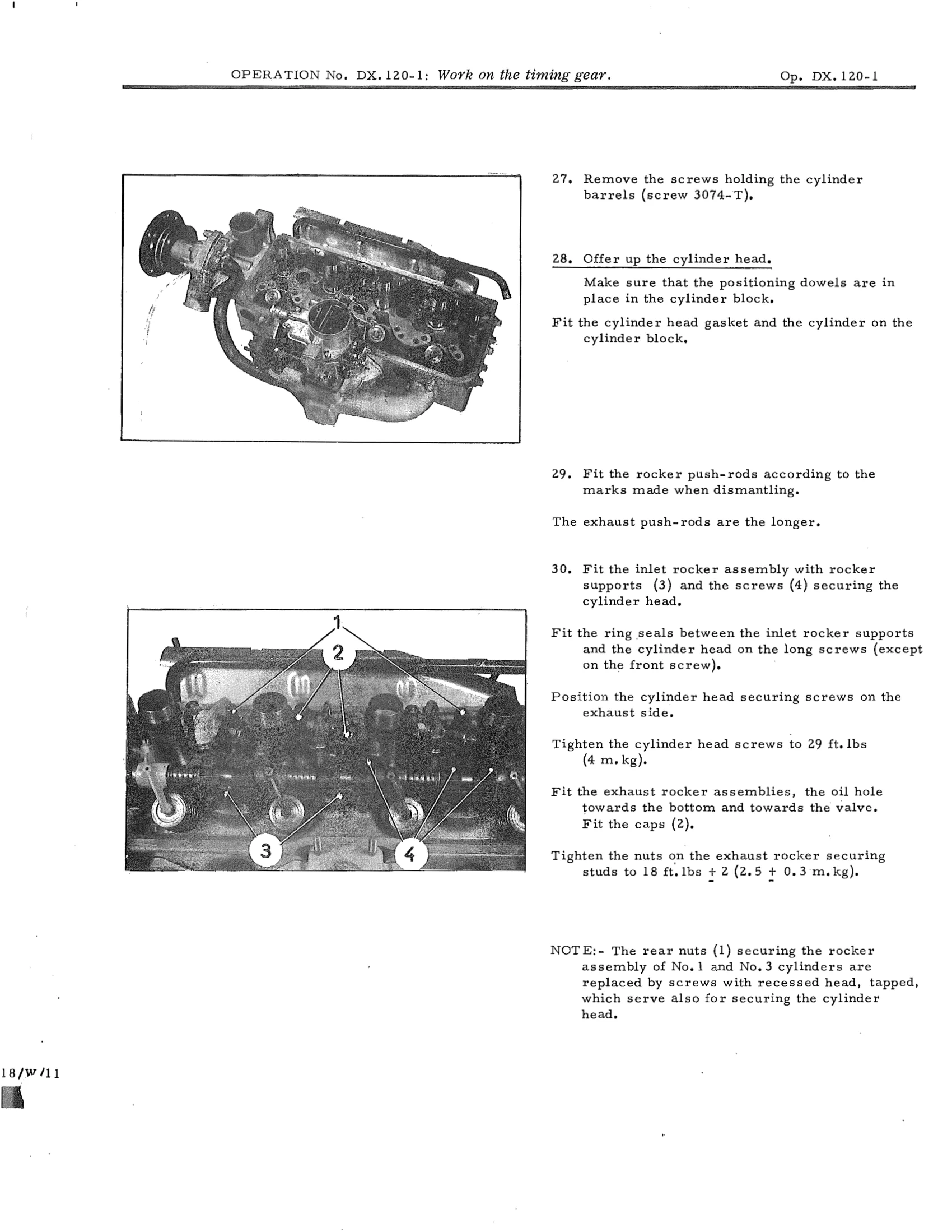 Replace camshaft, page 94 of 750 — DS21 & DS21M / DS19A & DS19MA Repair Manual
