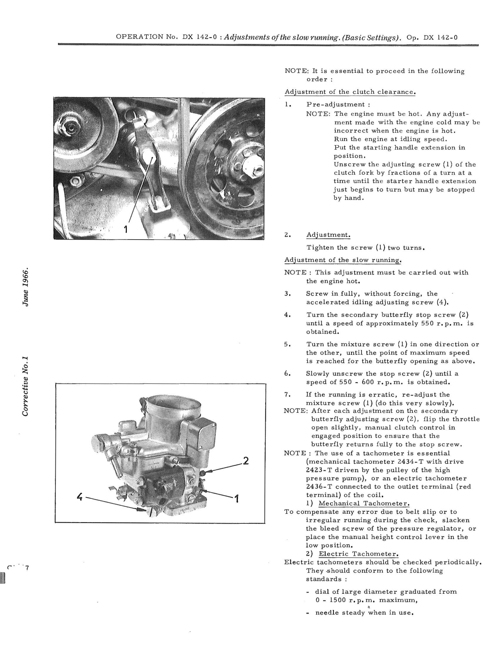 Fuel system / Adjust slow-running, page 99 of 750 — DS21 & DS21M / DS19A & DS19MA Repair Manual