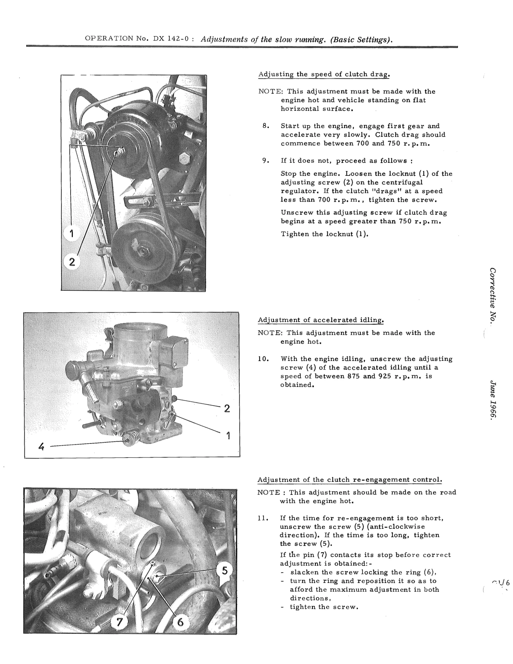 Fuel system / Adjust slow-running, page 100 of 750 — DS21 & DS21M / DS19A & DS19MA Repair Manual