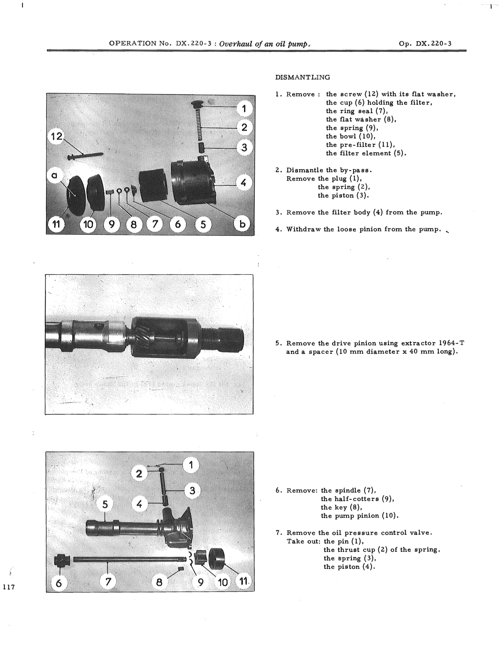 Overhaul of an oil pump, page 144 of 750 — DS21 & DS21M / DS19A & DS19MA Repair Manual