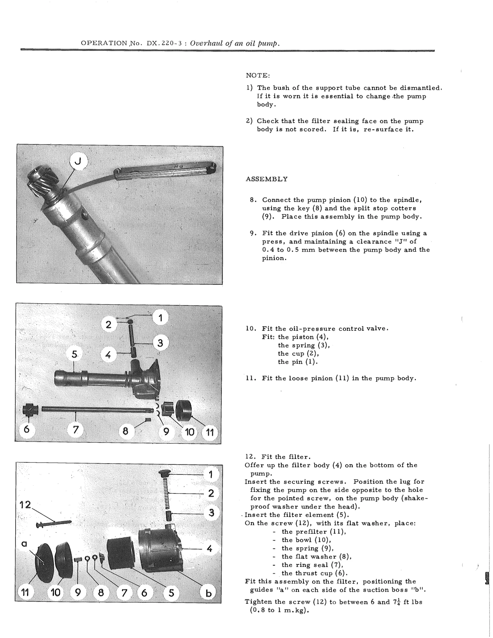 Overhaul of an oil pump, page 145 of 750 — DS21 & DS21M / DS19A & DS19MA Repair Manual