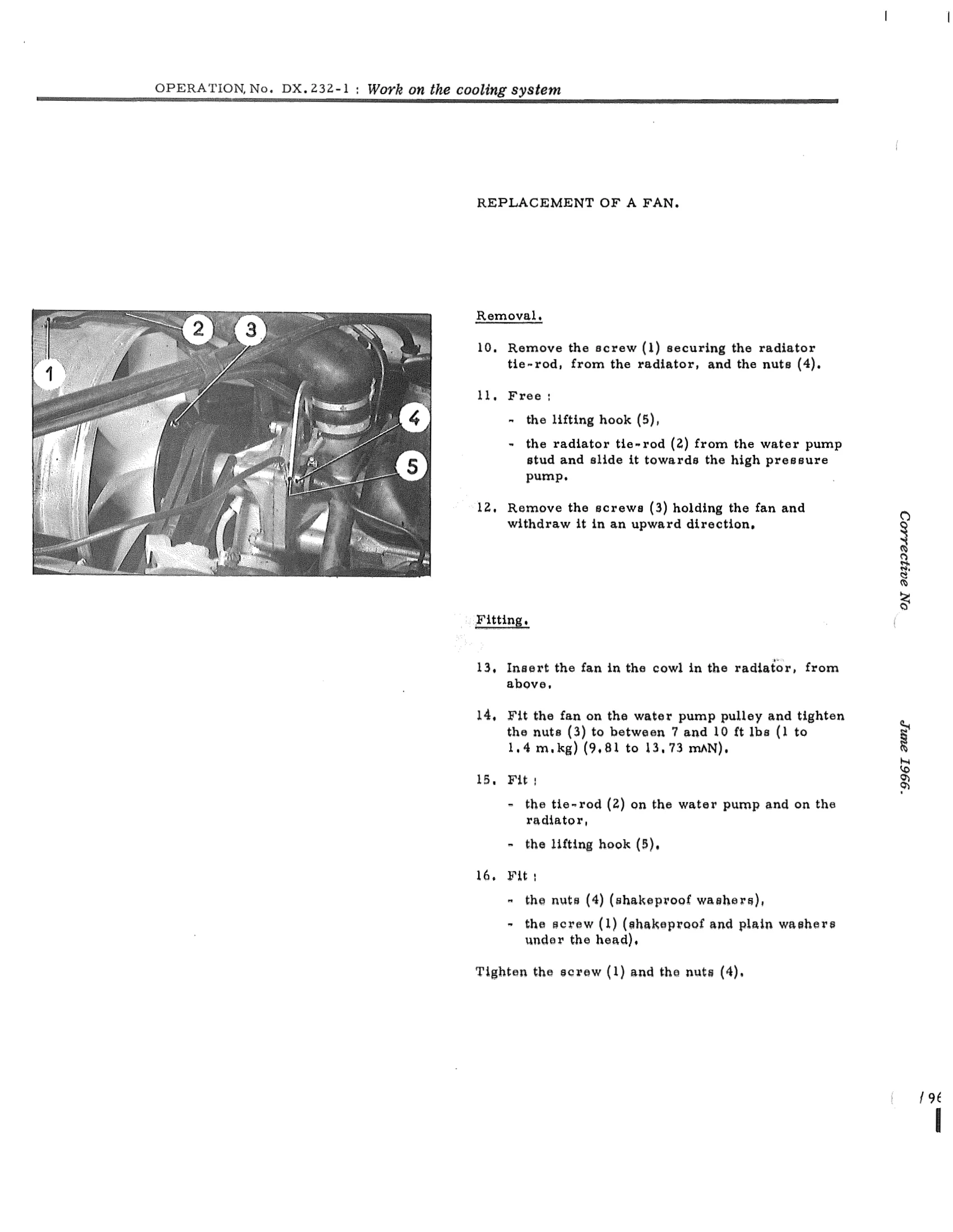 Work on the cooling system, page 158 of 750 — DS21 & DS21M / DS19A & DS19MA Repair Manual