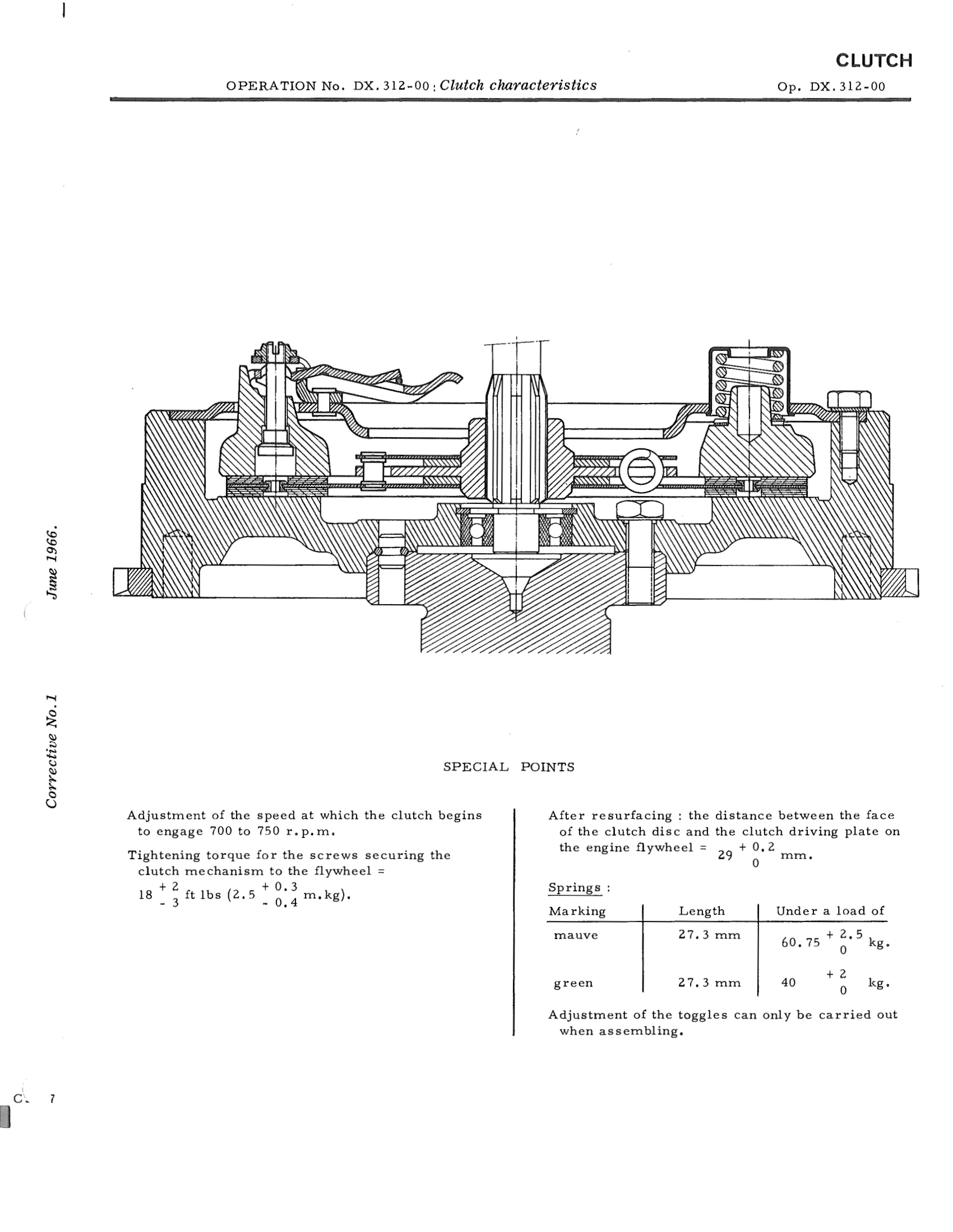Clutch, page 161 of 750 — DS21 & DS21M / DS19A & DS19MA Repair Manual