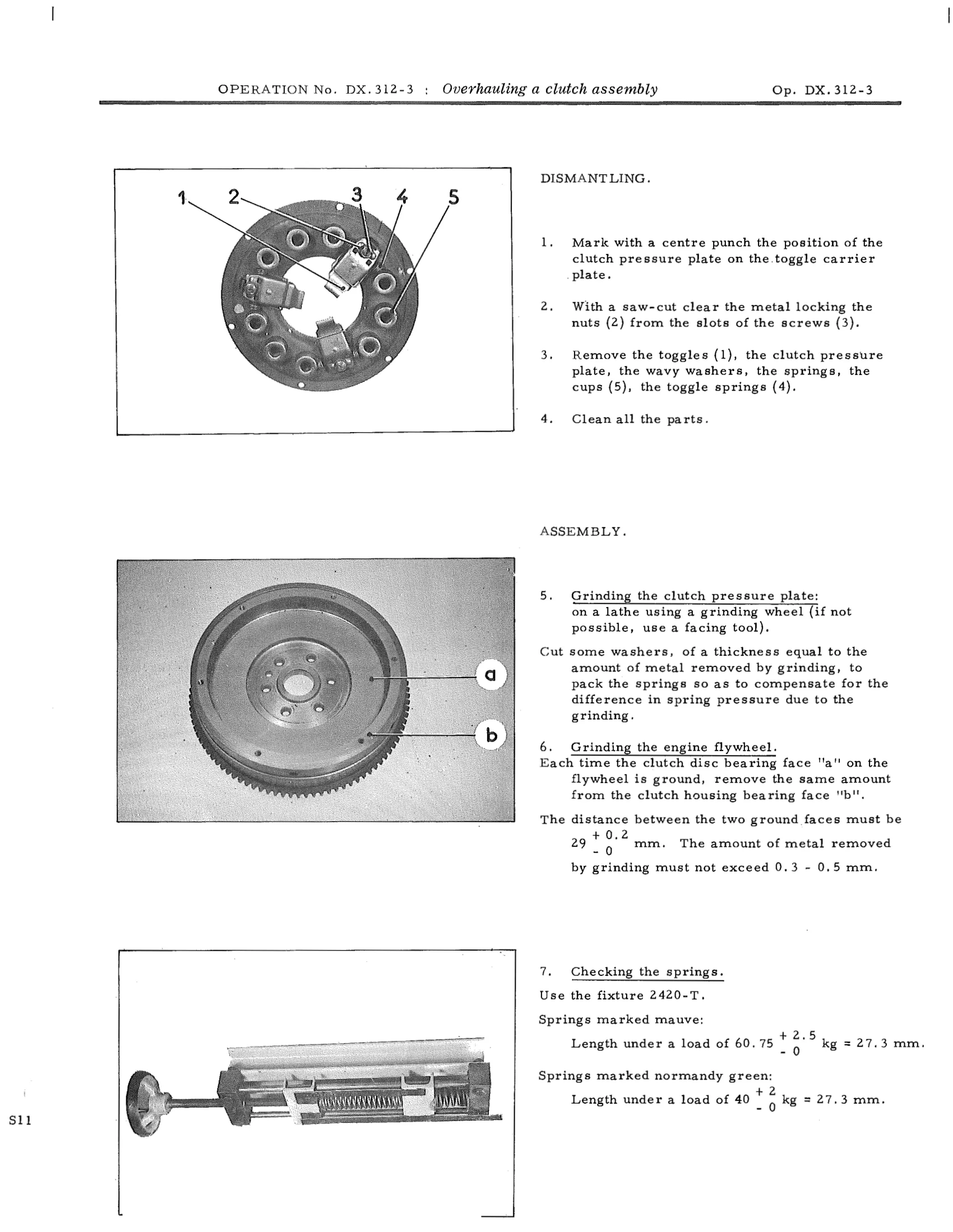 ; Overhauling a clutch assembly, page 164 of 750 — DS21 & DS21M / DS19A & DS19MA Repair Manual
