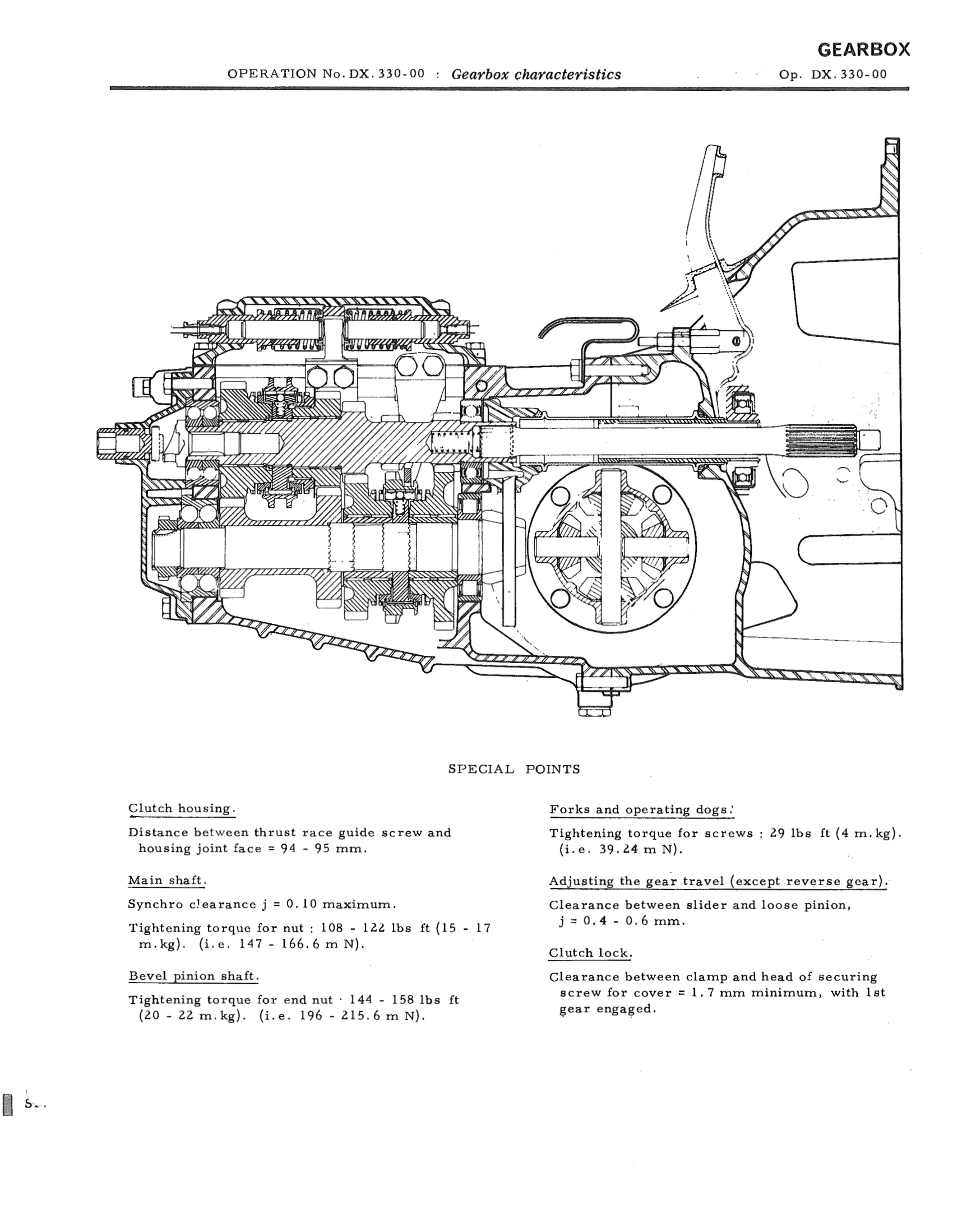 Gearbox, page 181 of 750 — DS21 & DS21M / DS19A & DS19MA Repair Manual