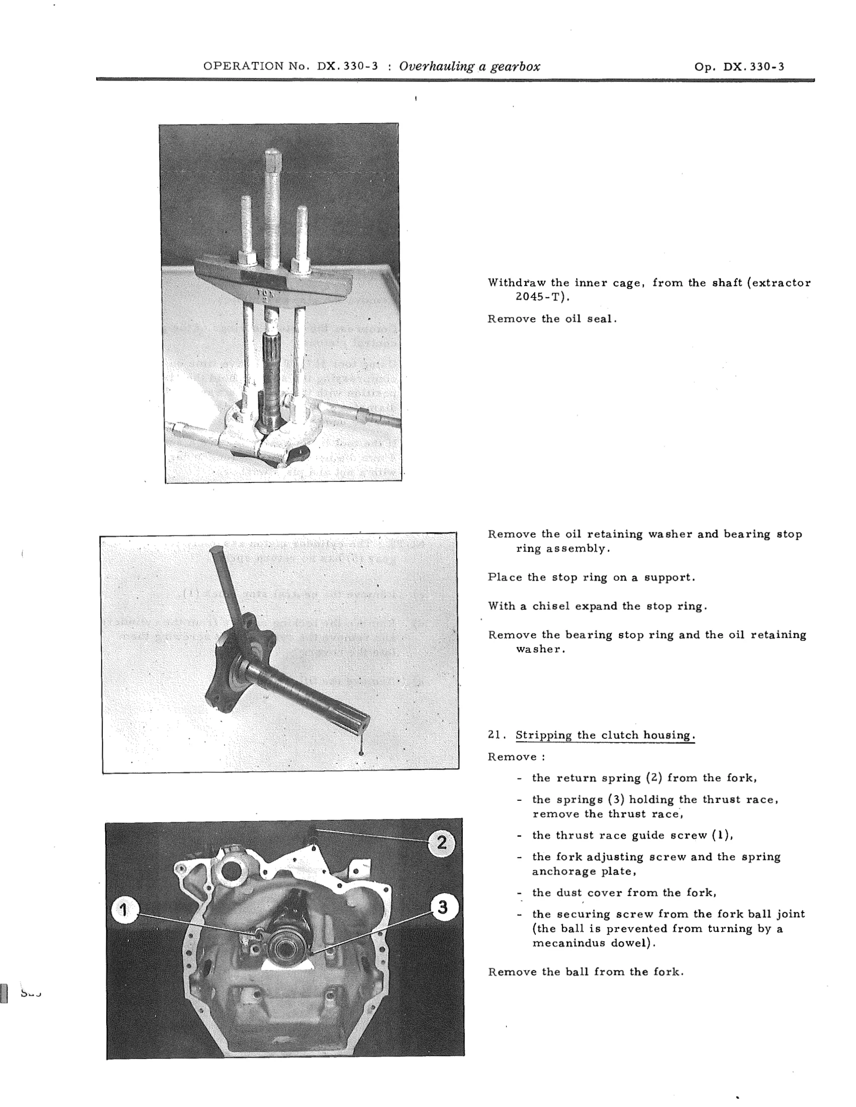 Overhauling a gearbox, page 187 of 750 — DS21 & DS21M / DS19A & DS19MA Repair Manual