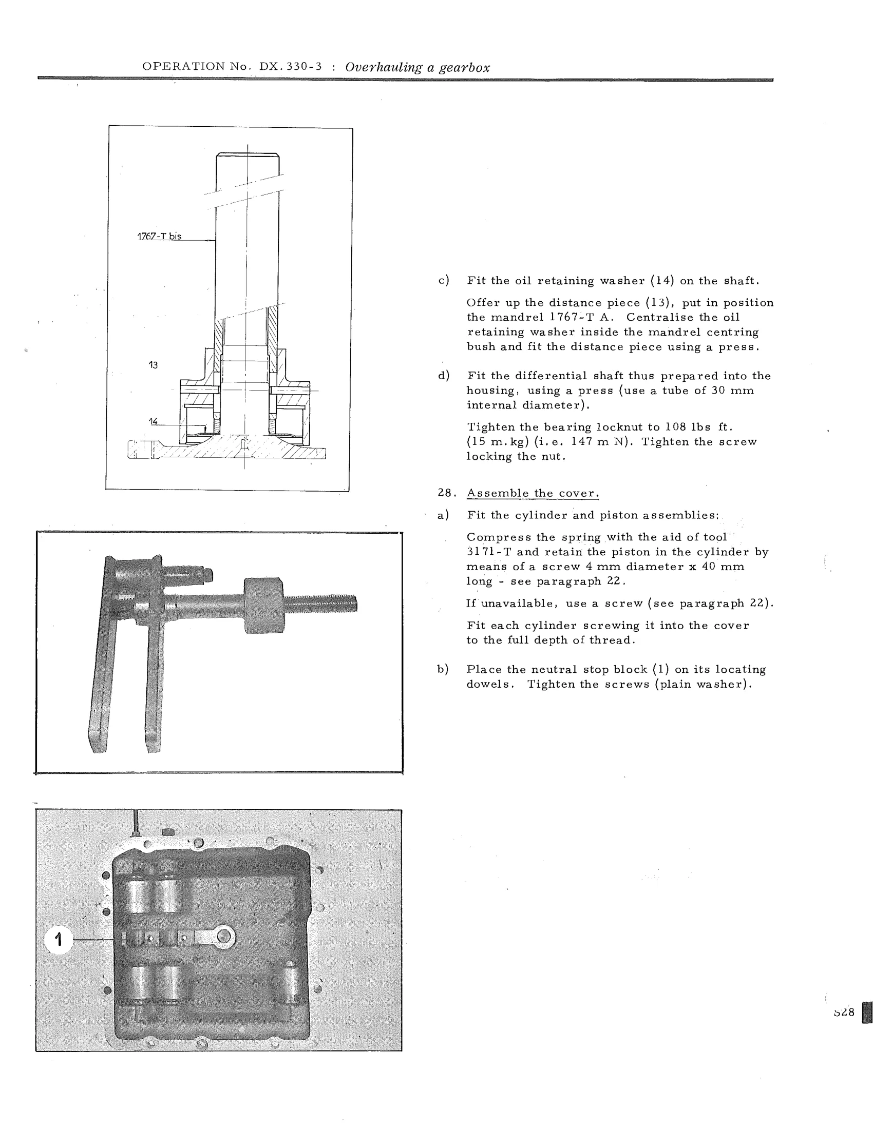Overhauling a gearbox, page 192 of 750 — DS21 & DS21M / DS19A & DS19MA Repair Manual