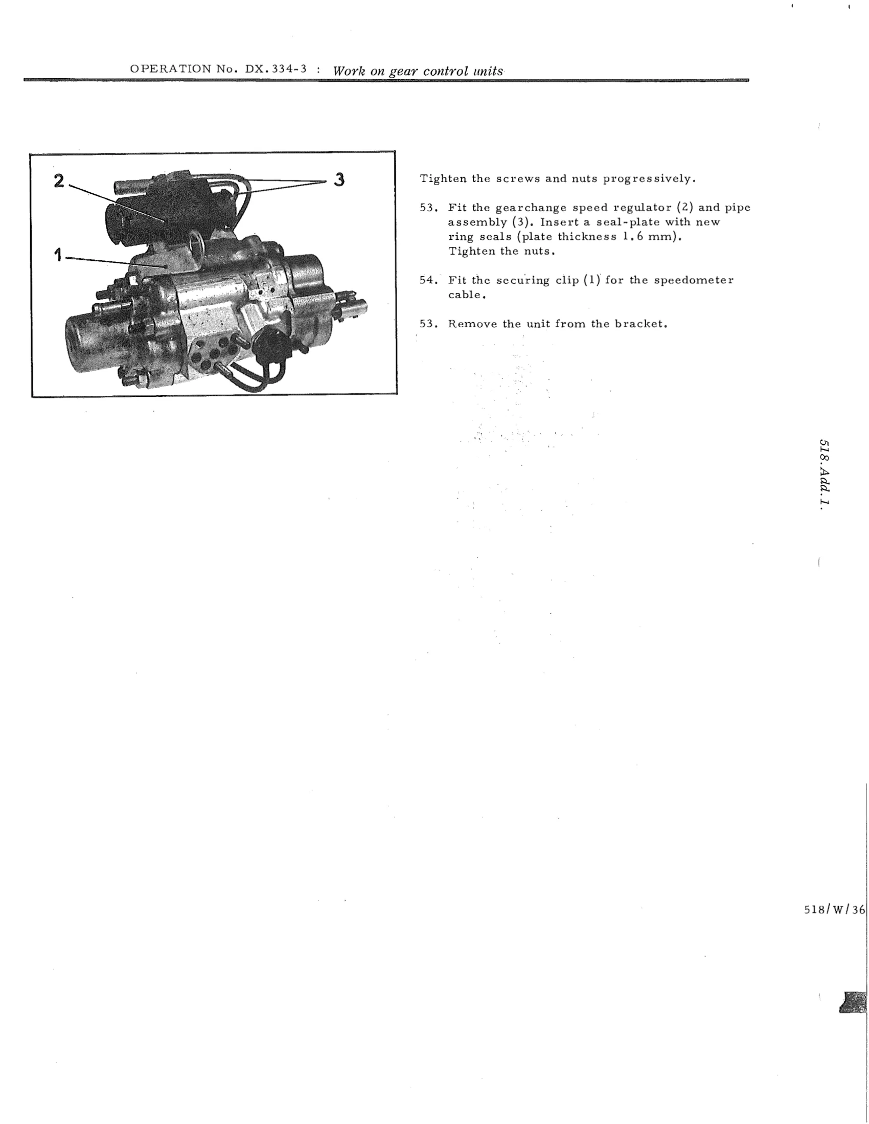 O/haul hydr. gear selector, page 234 of 750 — DS21 & DS21M / DS19A & DS19MA Repair Manual