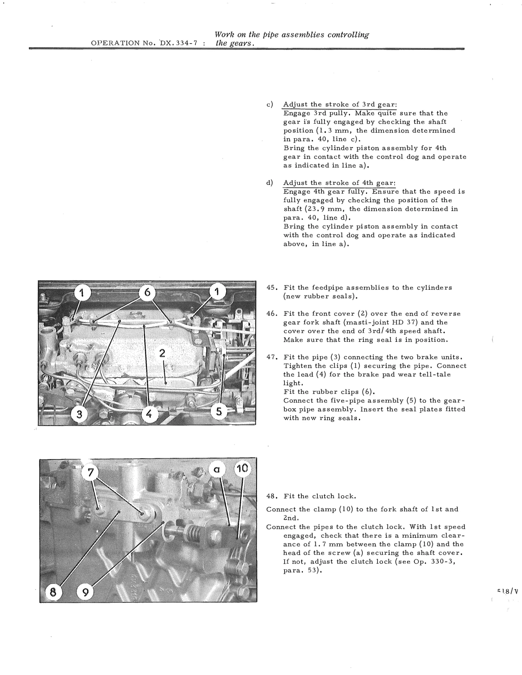 the gears, page 244 of 750 — DS21 & DS21M / DS19A & DS19MA Repair Manual