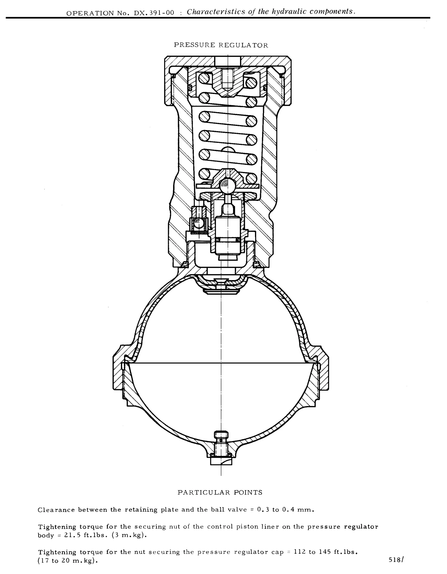 Characteristics of the hydraulic components, page 252 of 750 — DS21 & DS21M / DS19A & DS19MA Repair Manual