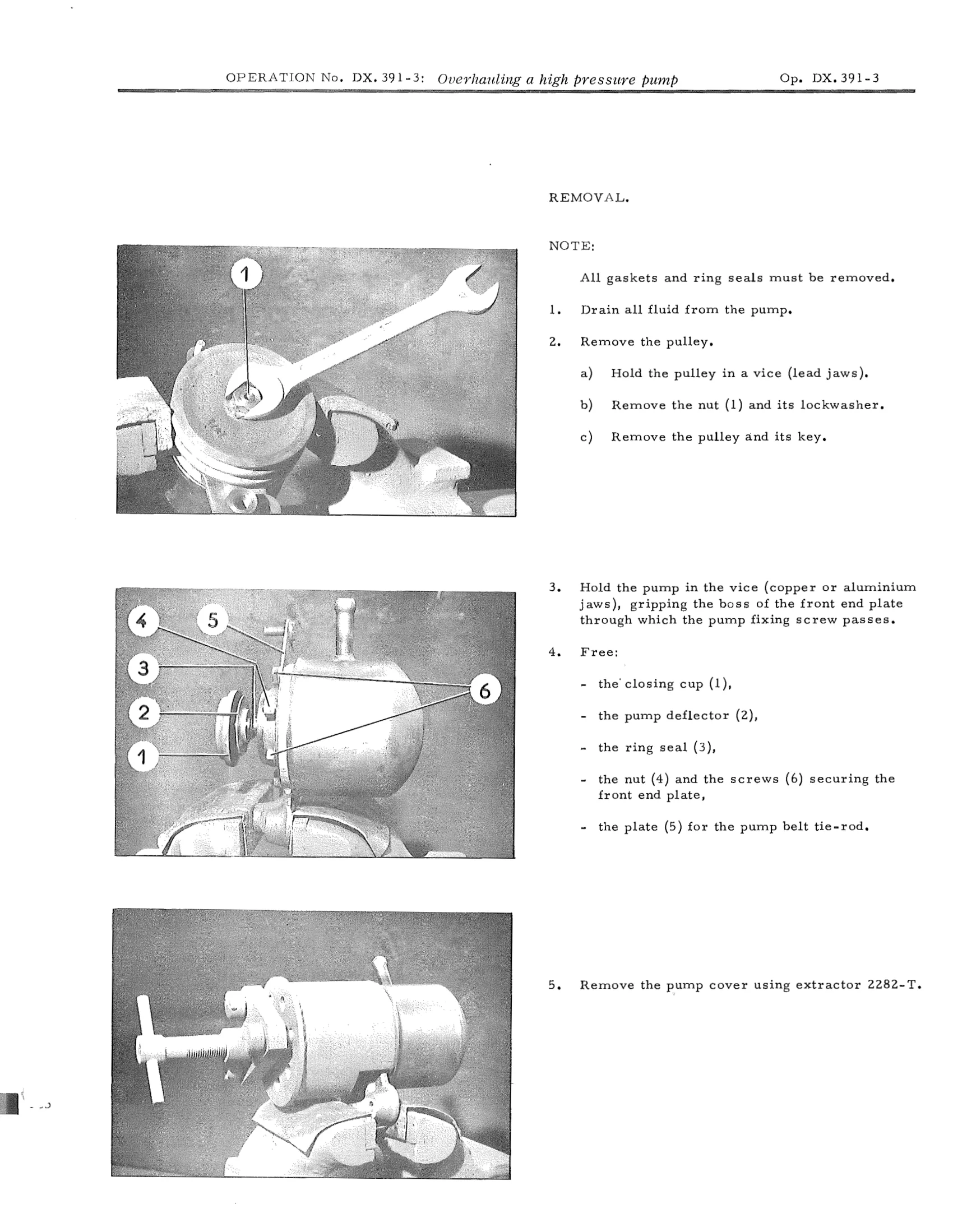 Overhaul pump, page 254 of 750 — DS21 & DS21M / DS19A & DS19MA Repair Manual