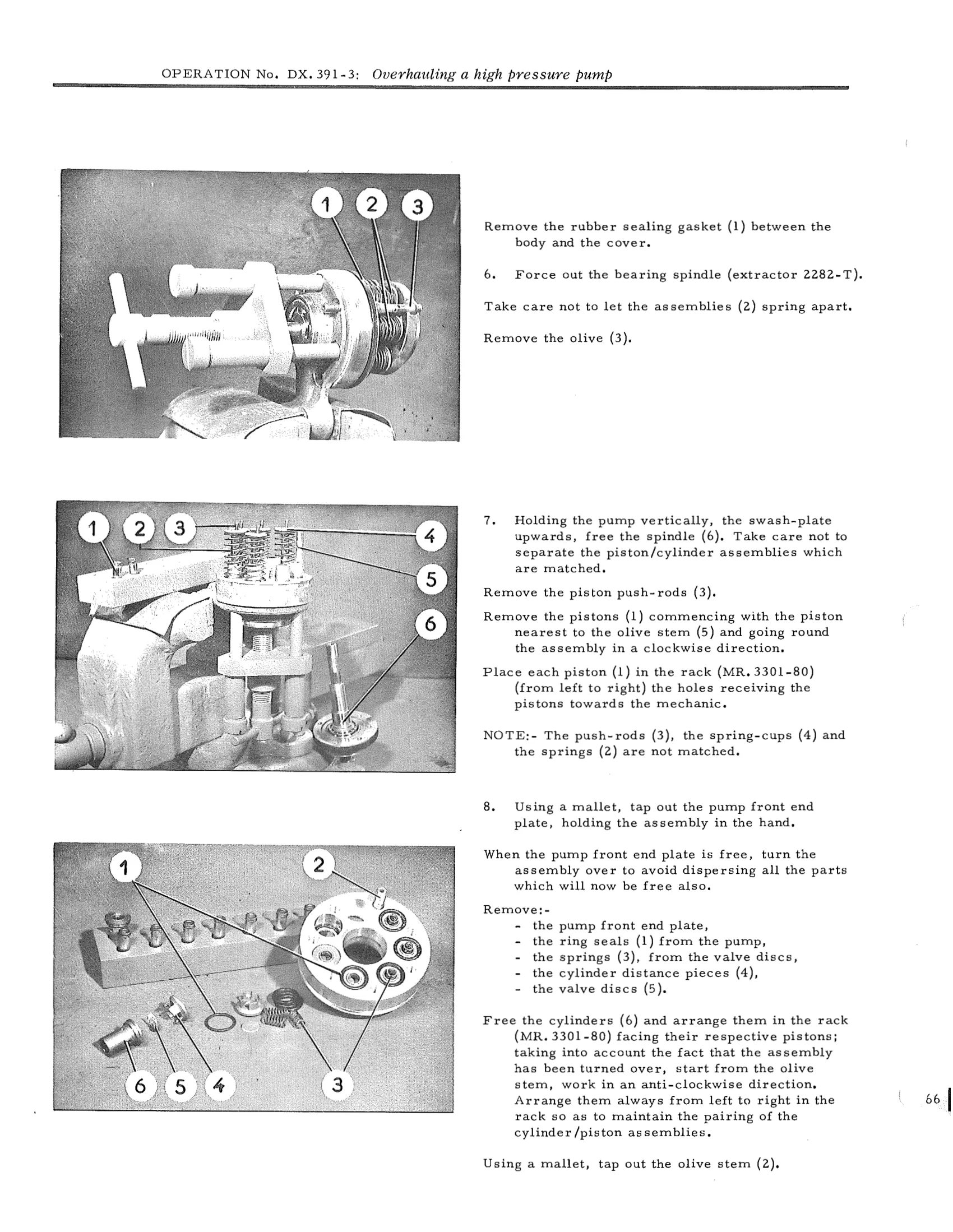 Overhaul pump, page 255 of 750 — DS21 & DS21M / DS19A & DS19MA Repair Manual