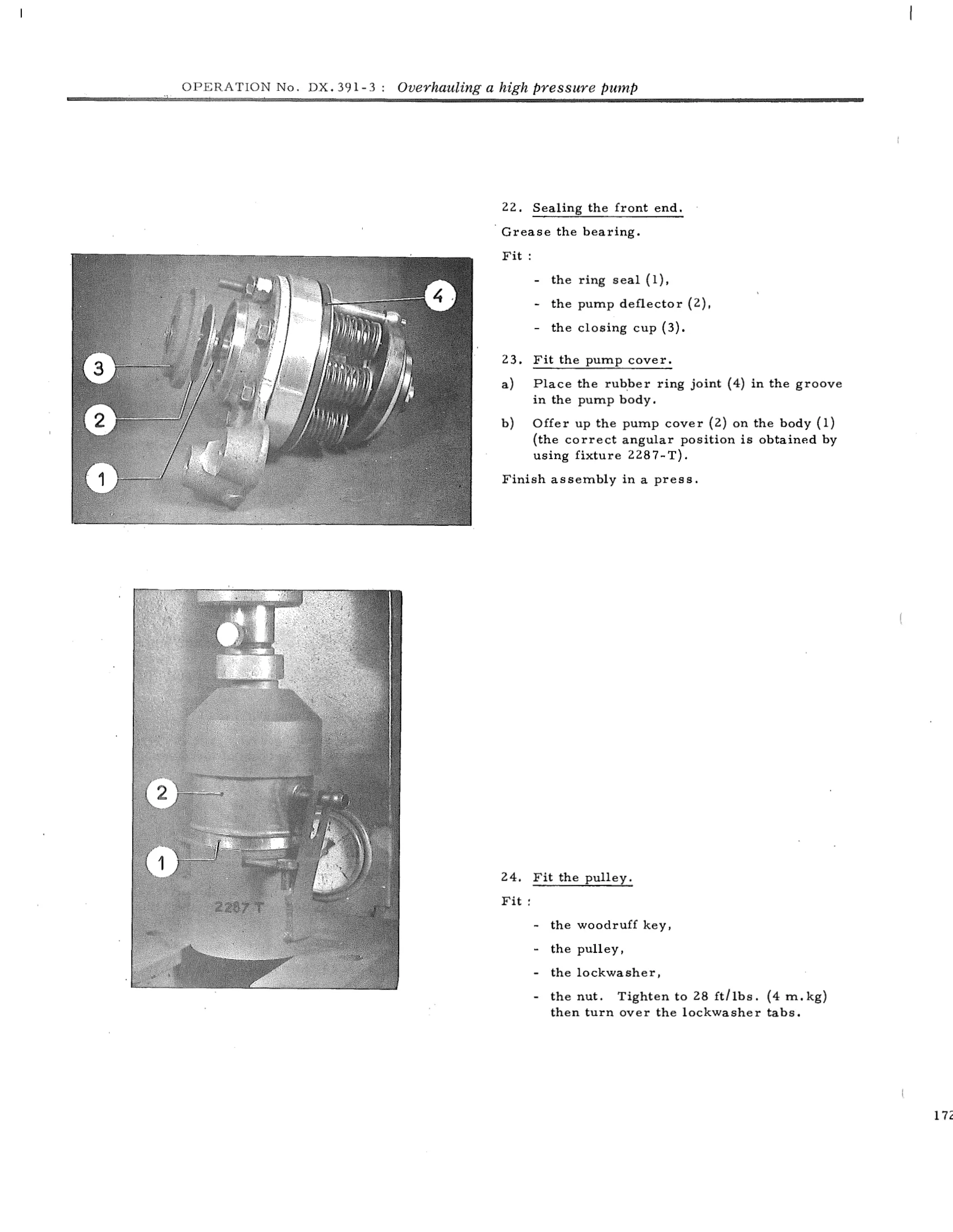 Overhauling a high pressure pump, page 261 of 750 — DS21 & DS21M / DS19A & DS19MA Repair Manual