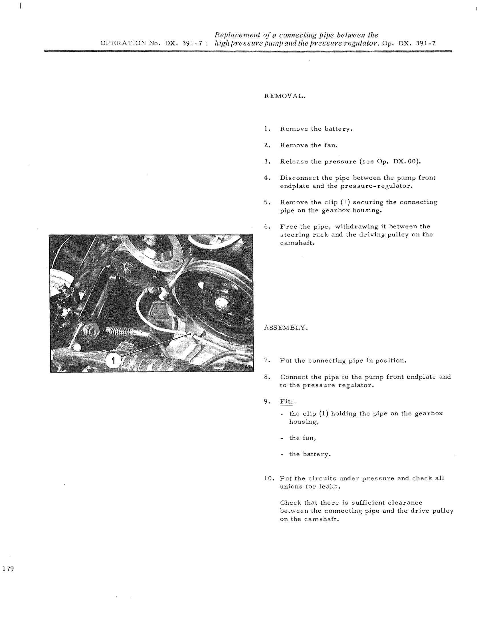Replace pipe pump-press reg., page 268 of 750 — DS21 & DS21M / DS19A & DS19MA Repair Manual