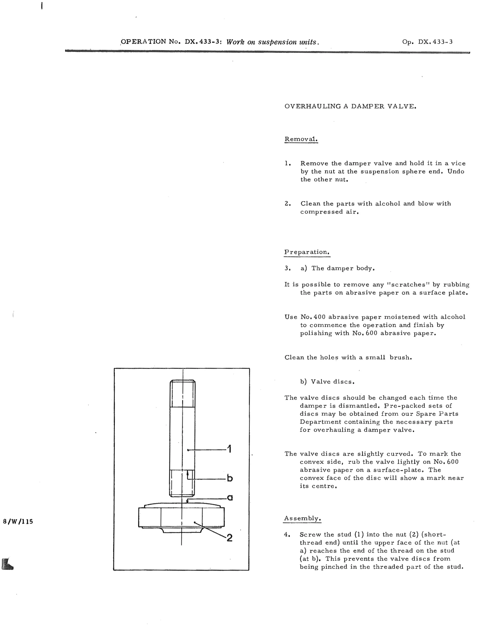 Work on suspension units, page 332 of 750 — DS21 & DS21M / DS19A & DS19MA Repair Manual