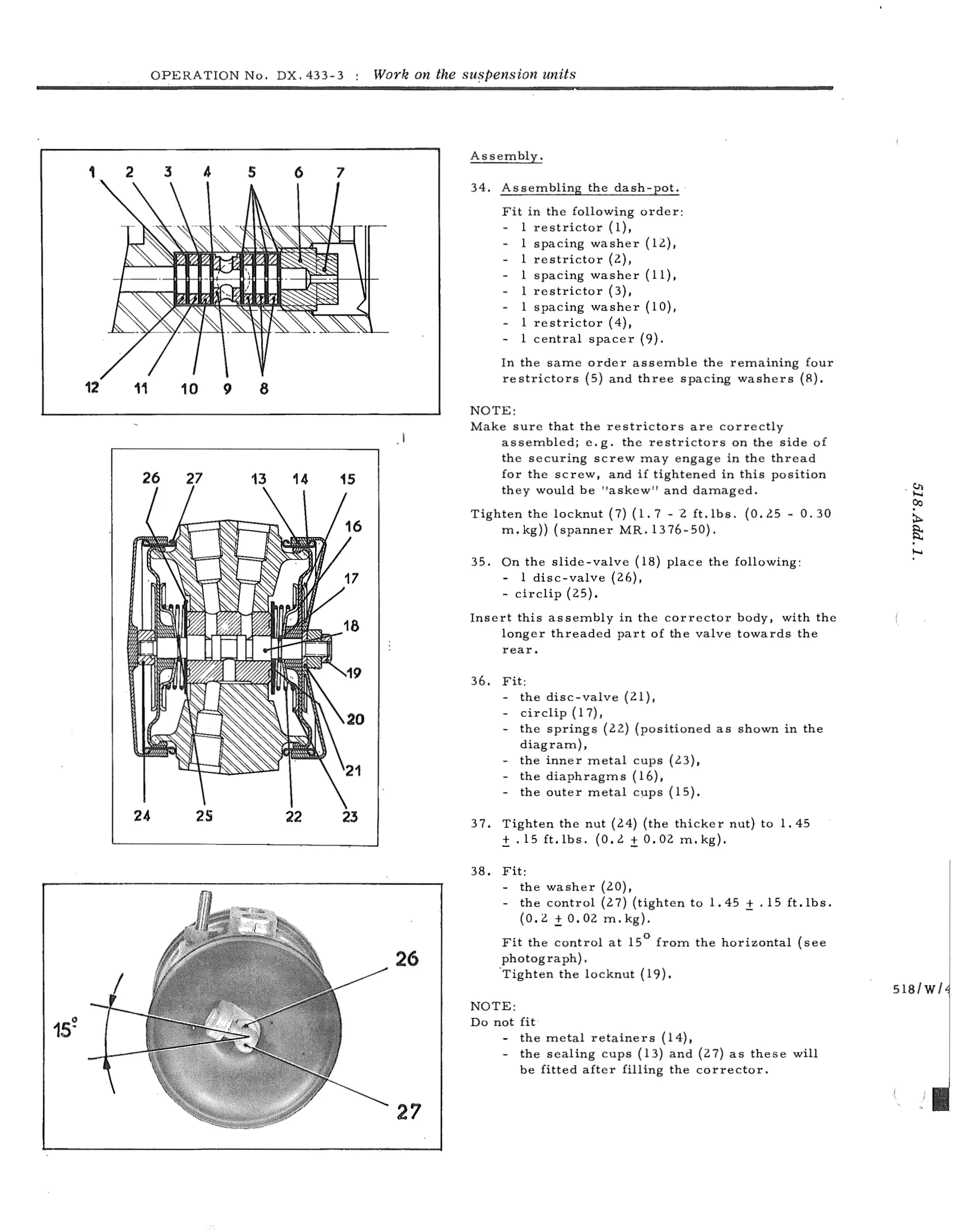 Overhaul height corrector, page 339 of 750 — DS21 & DS21M / DS19A & DS19MA Repair Manual