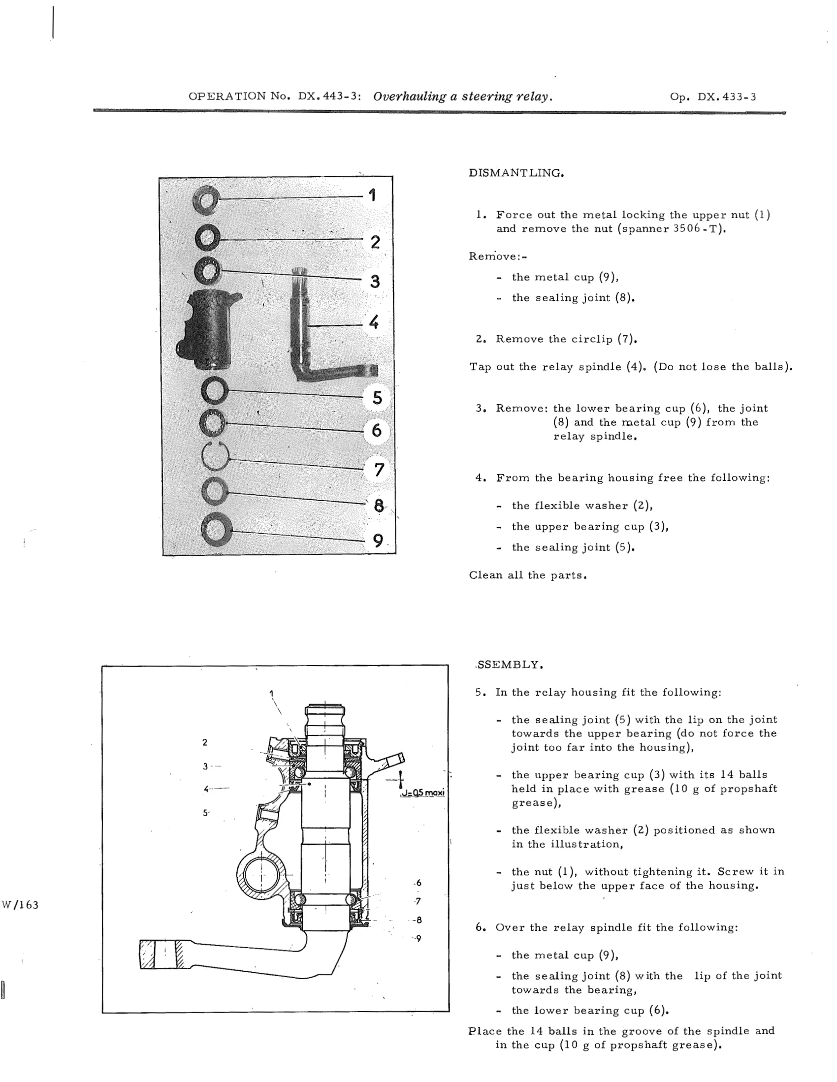 Overhaul steering relay, page 399 of 750 — DS21 & DS21M / DS19A & DS19MA Repair Manual