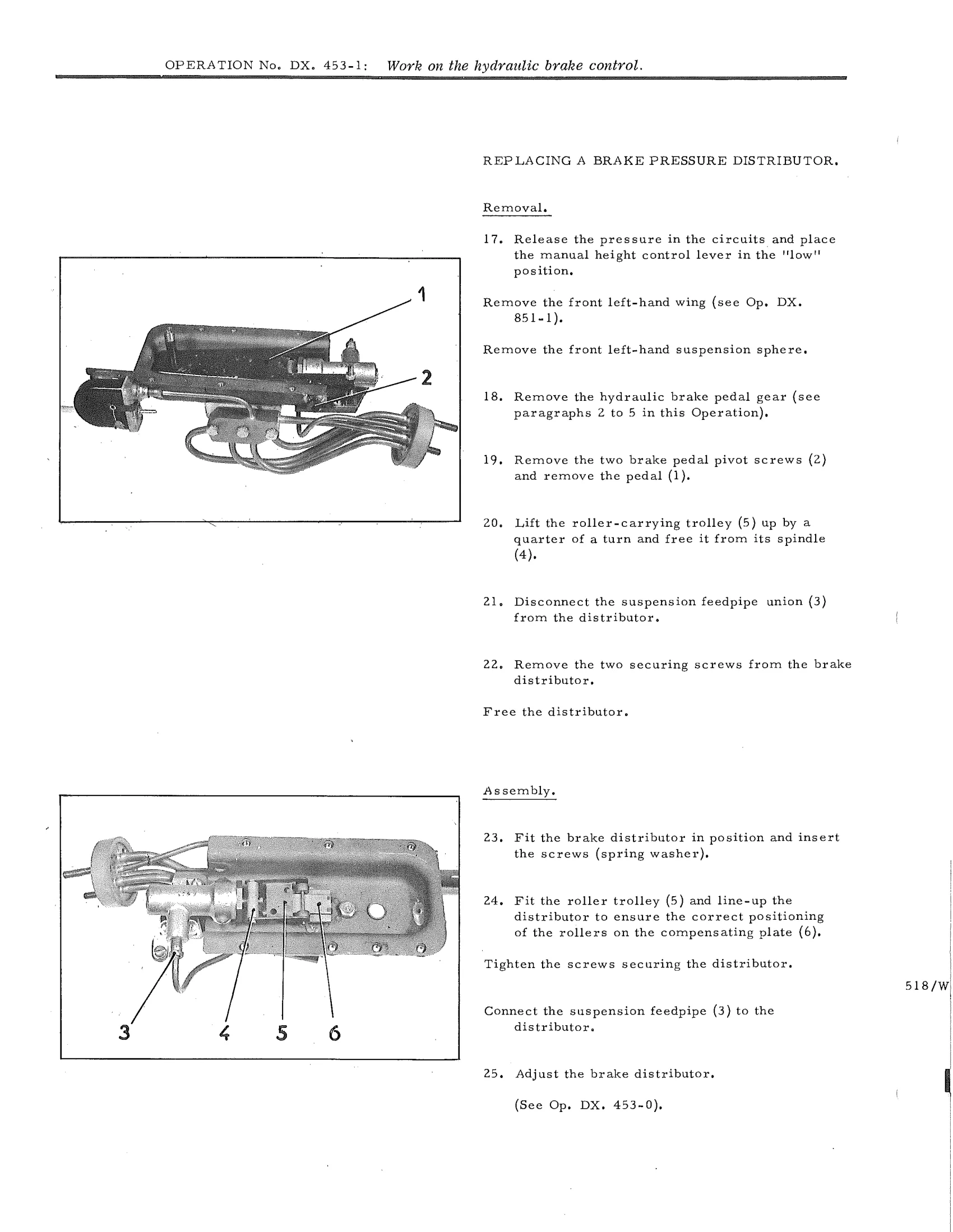 Replace brake press. distributor, page 420 of 750 — DS21 & DS21M / DS19A & DS19MA Repair Manual