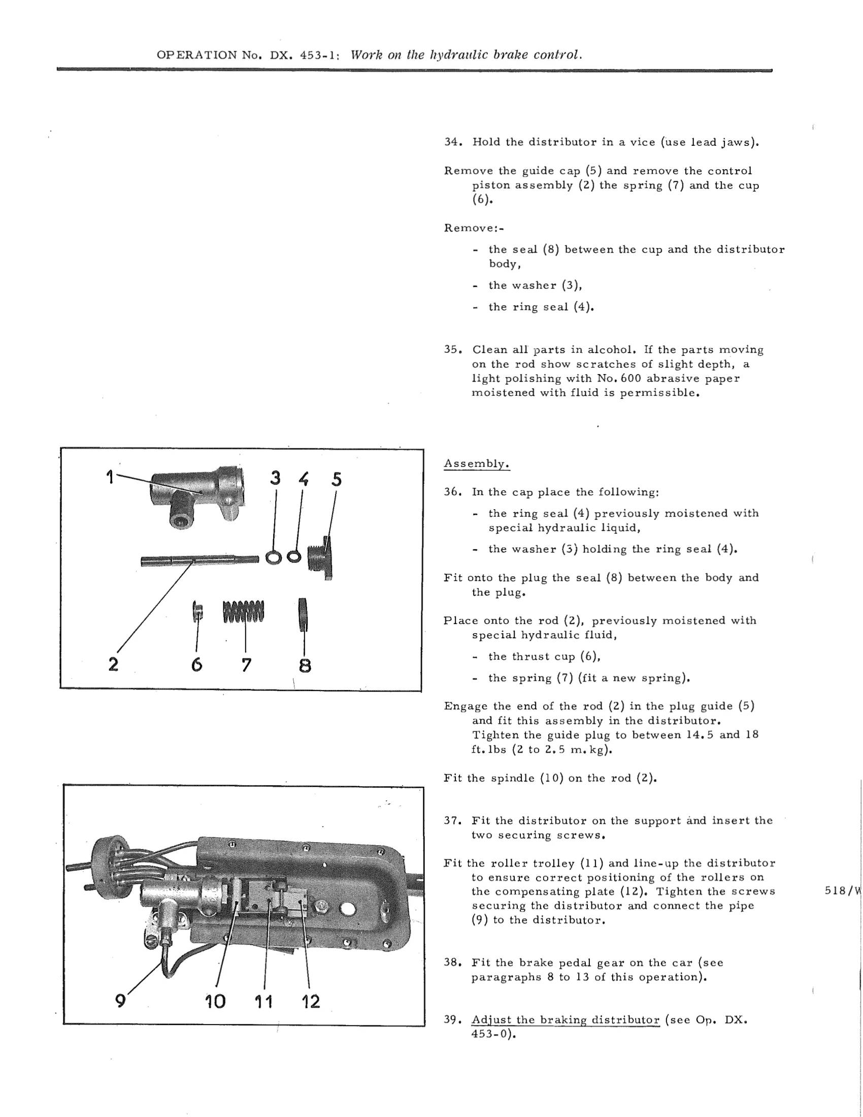 Replace brake press. distributor, page 422 of 750 — DS21 & DS21M / DS19A & DS19MA Repair Manual