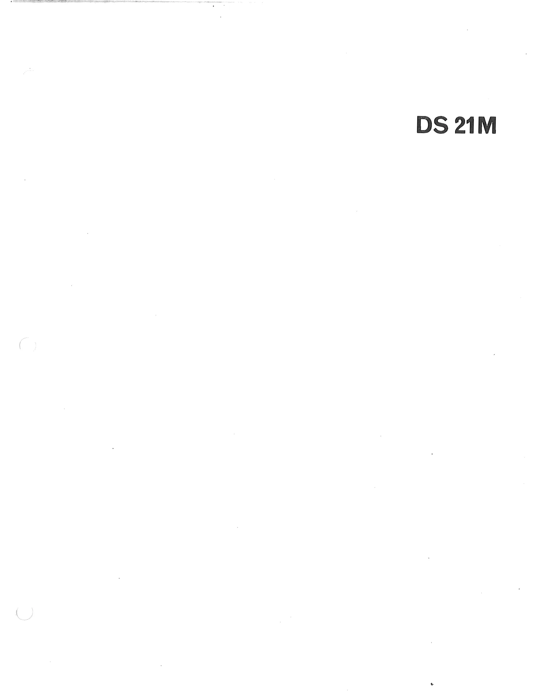 DS21M, page 472 of 750 — DS21 & DS21M / DS19A & DS19MA Repair Manual
