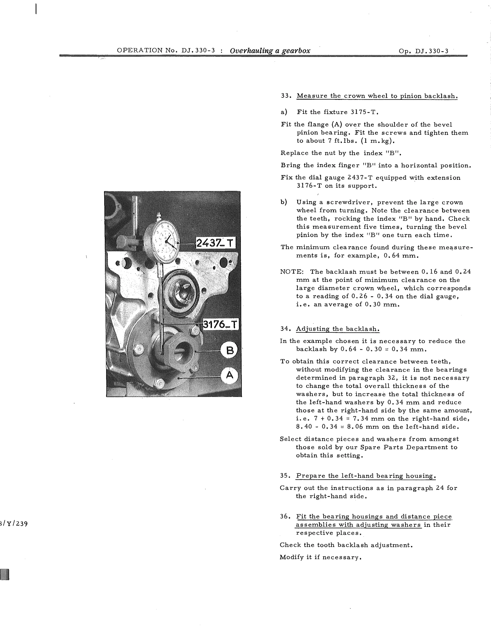 Overhauling a gearbox, page 523 of 750 — DS21 & DS21M / DS19A & DS19MA Repair Manual
