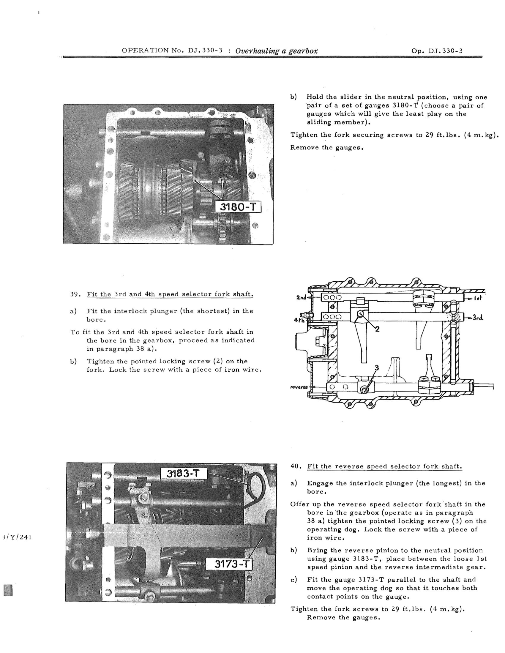 Overhauling a gearbox, page 525 of 750 — DS21 & DS21M / DS19A & DS19MA Repair Manual