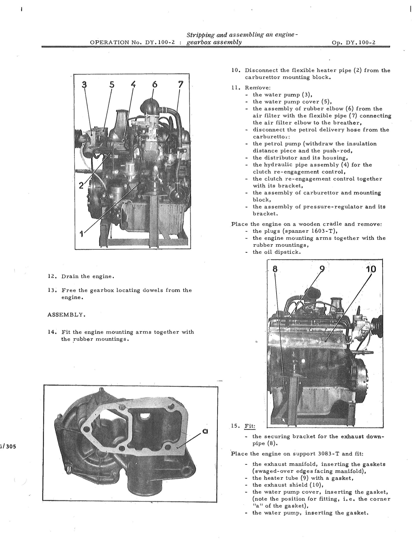 gearbox assembly, page 589 of 750 — DS21 & DS21M / DS19A & DS19MA Repair Manual